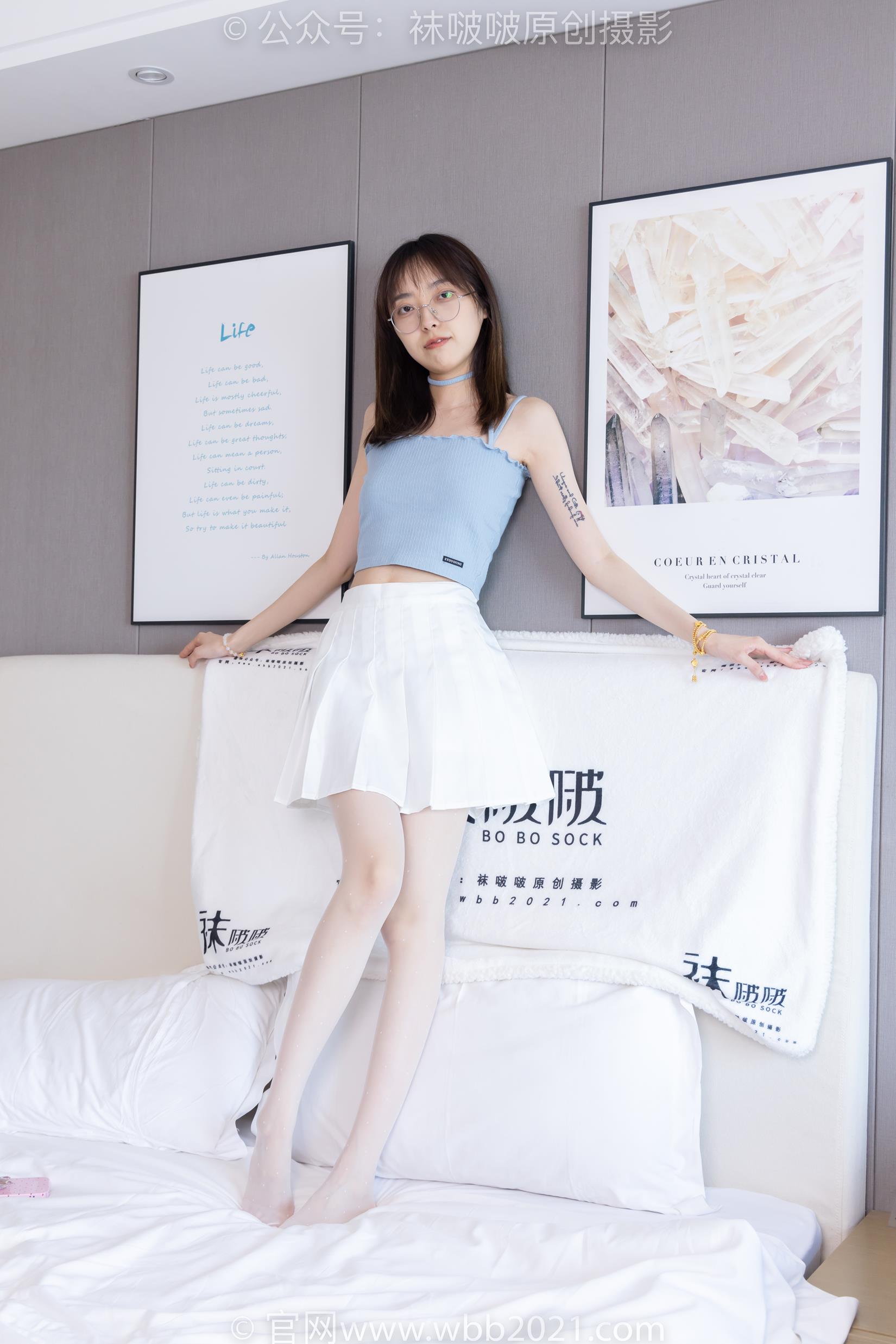 图片[34]-[BoBoSocks袜啵啵]NO.403 稚予-高跟鞋、板鞋、波点黑丝、波点白丝[145P] – 速更版-美库