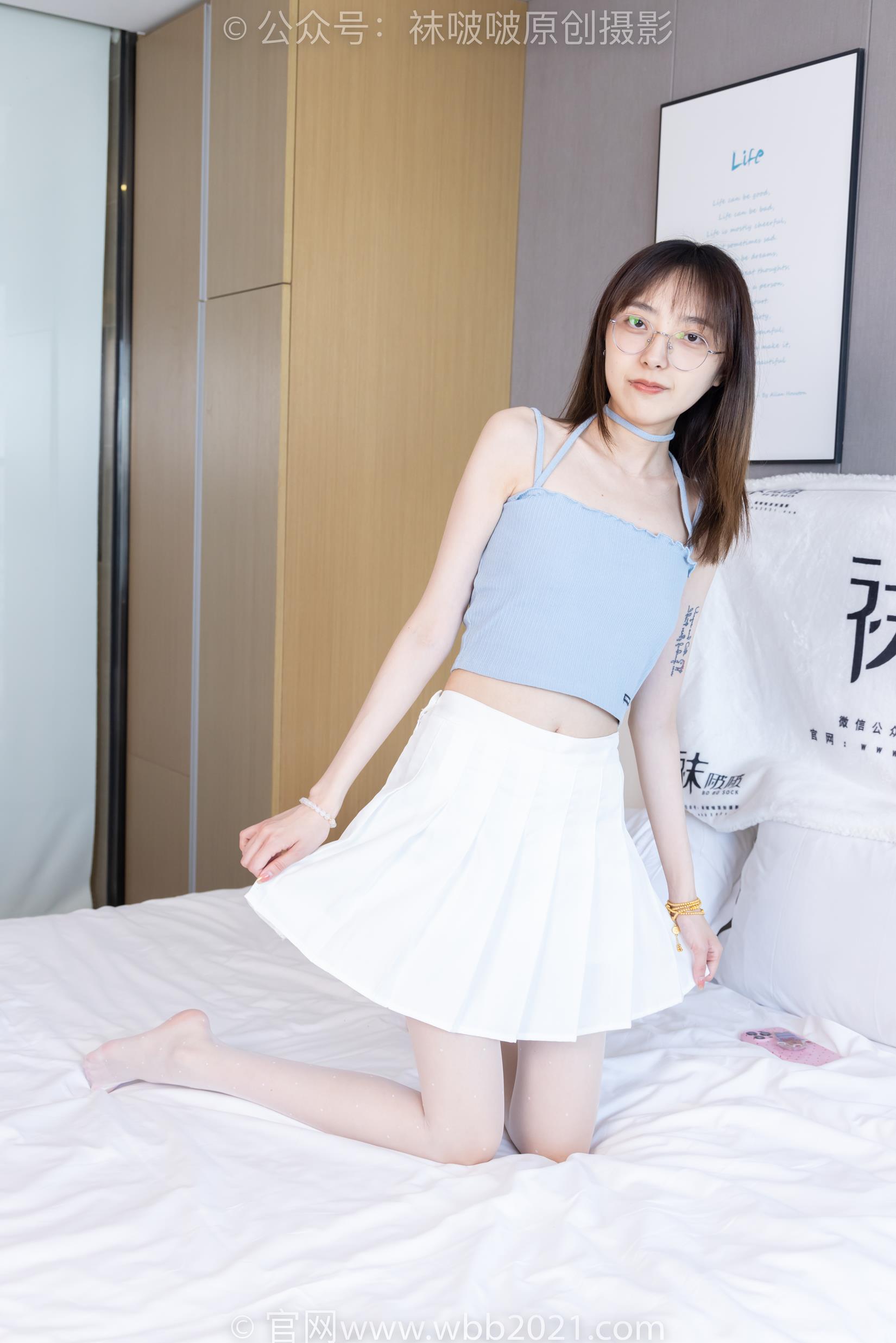 图片[51]-[BoBoSocks袜啵啵]NO.403 稚予-高跟鞋、板鞋、波点黑丝、波点白丝[145P] – 速更版-美库