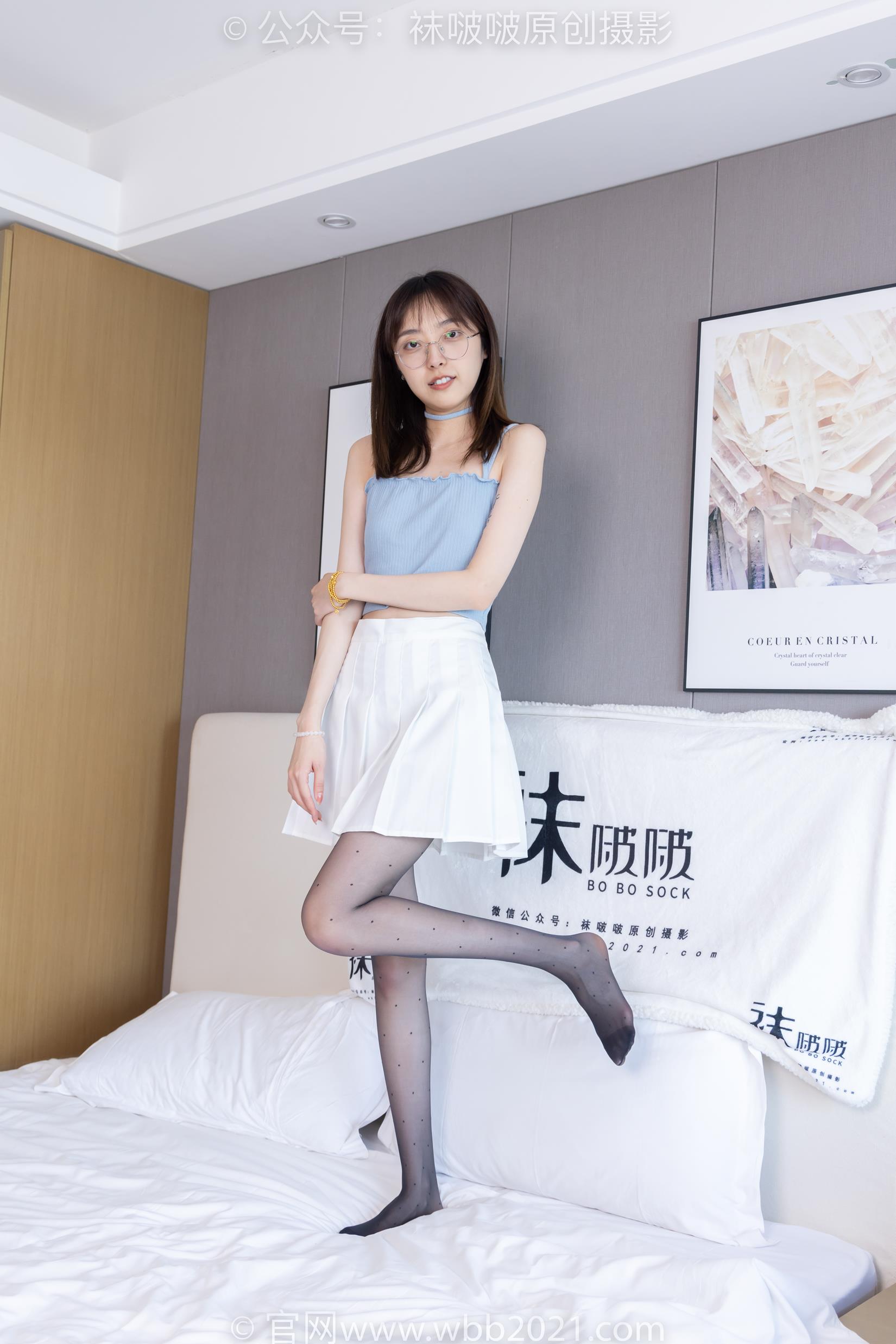 图片[95]-[BoBoSocks袜啵啵]NO.403 稚予-高跟鞋、板鞋、波点黑丝、波点白丝[145P] – 速更版-美库