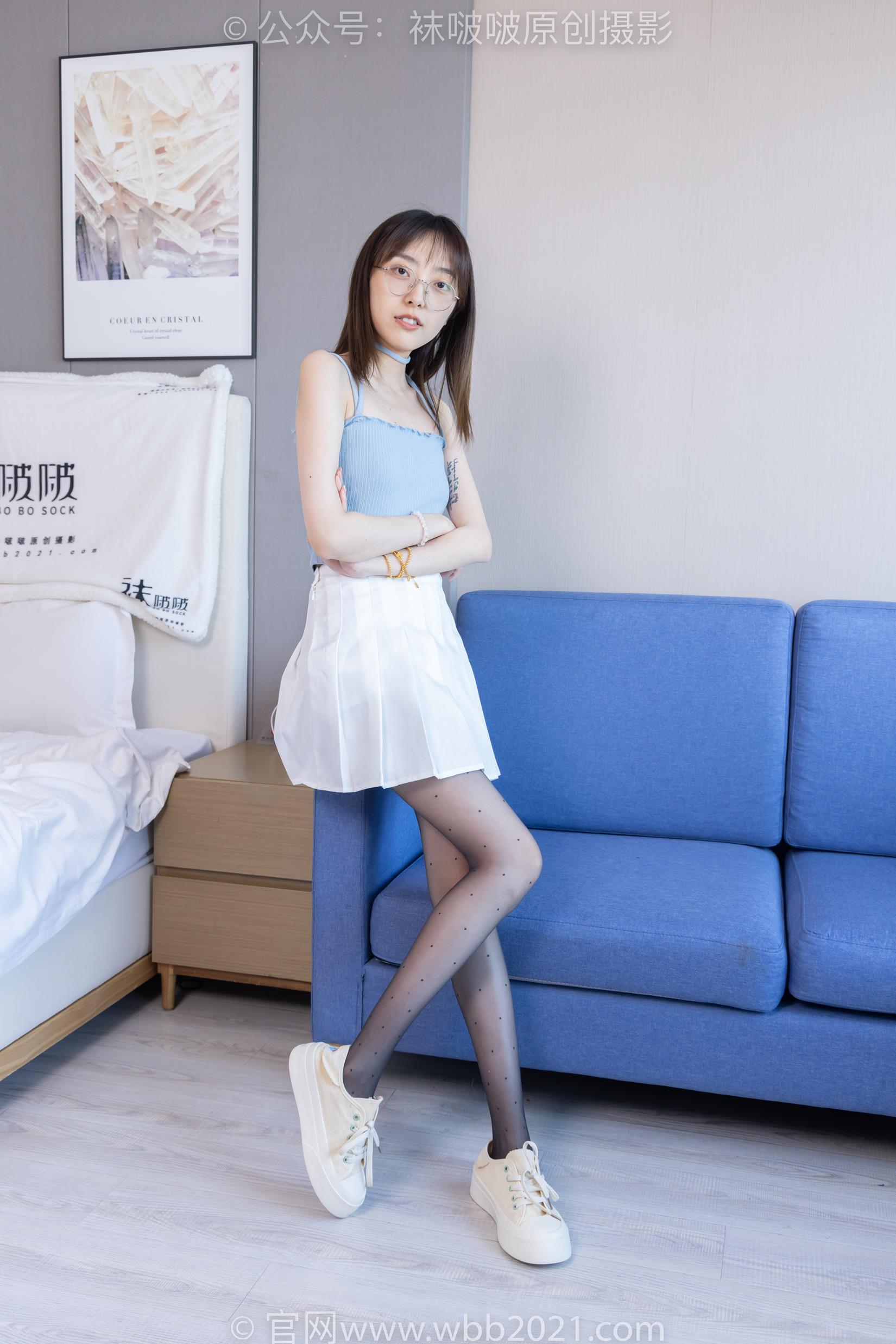 图片[121]-[BoBoSocks袜啵啵]NO.403 稚予-高跟鞋、板鞋、波点黑丝、波点白丝[145P] – 速更版-美库