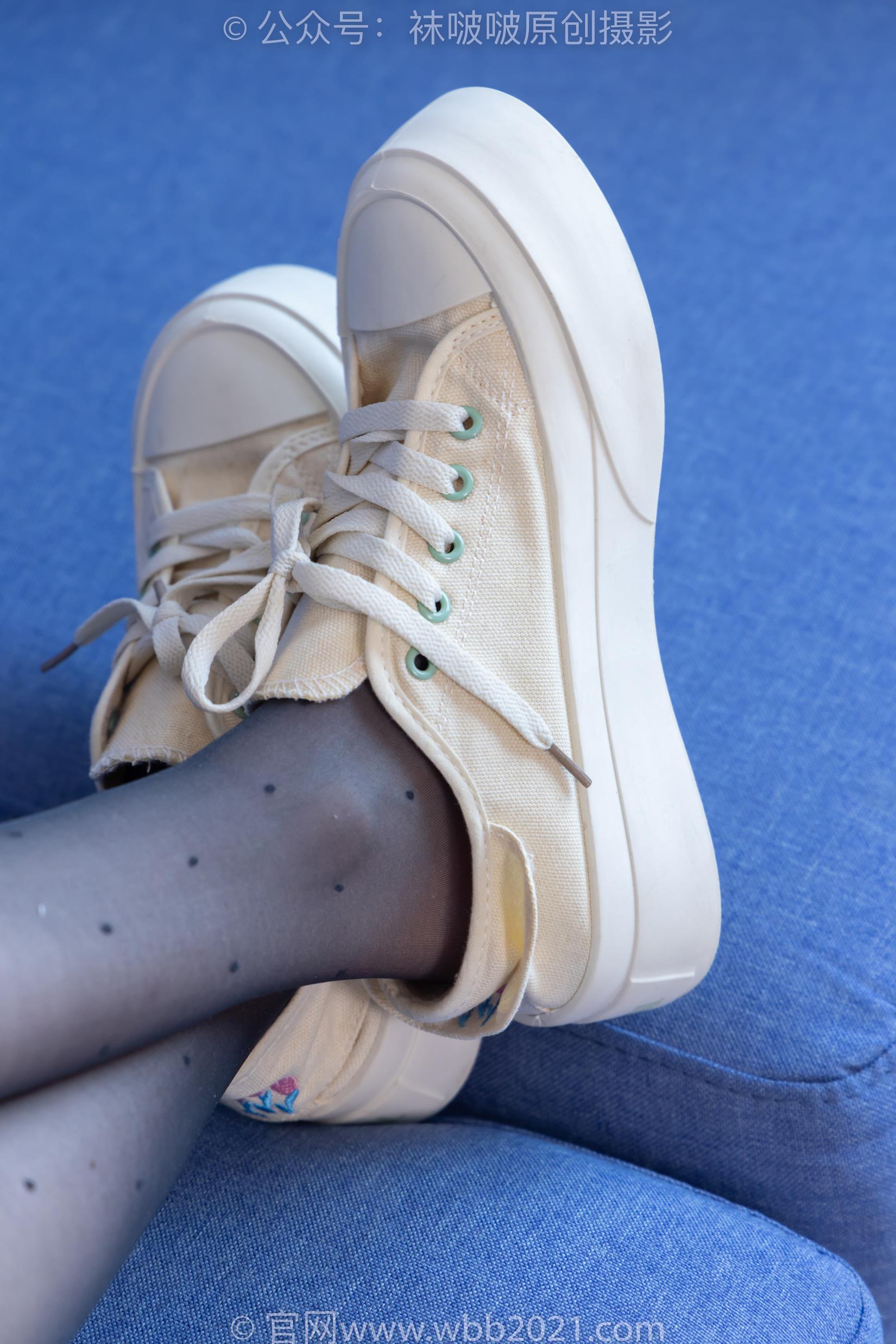 图片[124]-[BoBoSocks袜啵啵]NO.403 稚予-高跟鞋、板鞋、波点黑丝、波点白丝[145P] – 速更版-美库