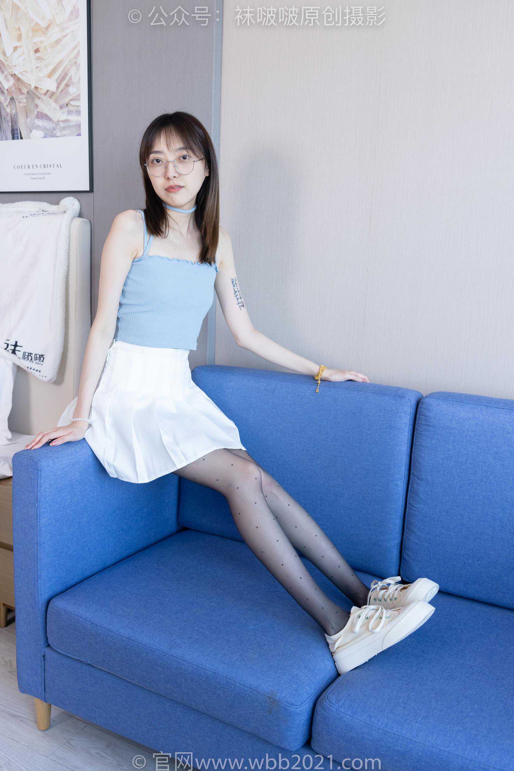 图片[127]-[BoBoSocks袜啵啵]NO.403 稚予-高跟鞋、板鞋、波点黑丝、波点白丝[145P] – 速更版-美库