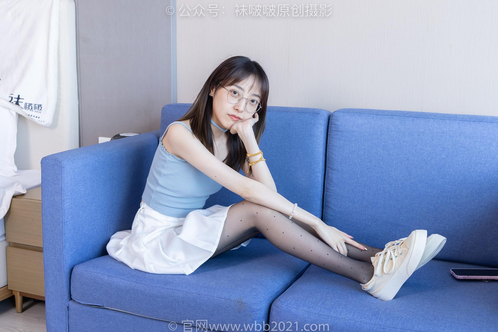 图片[145]-[BoBoSocks袜啵啵]NO.403 稚予-高跟鞋、板鞋、波点黑丝、波点白丝[145P] – 速更版-美库