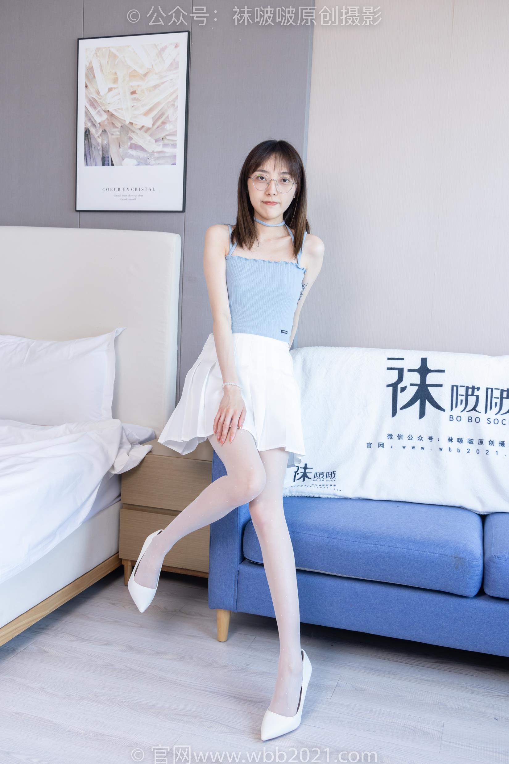 图片[146]-[BoBoSocks袜啵啵]NO.403 稚予-高跟鞋、板鞋、波点黑丝、波点白丝[145P] – 速更版-美库