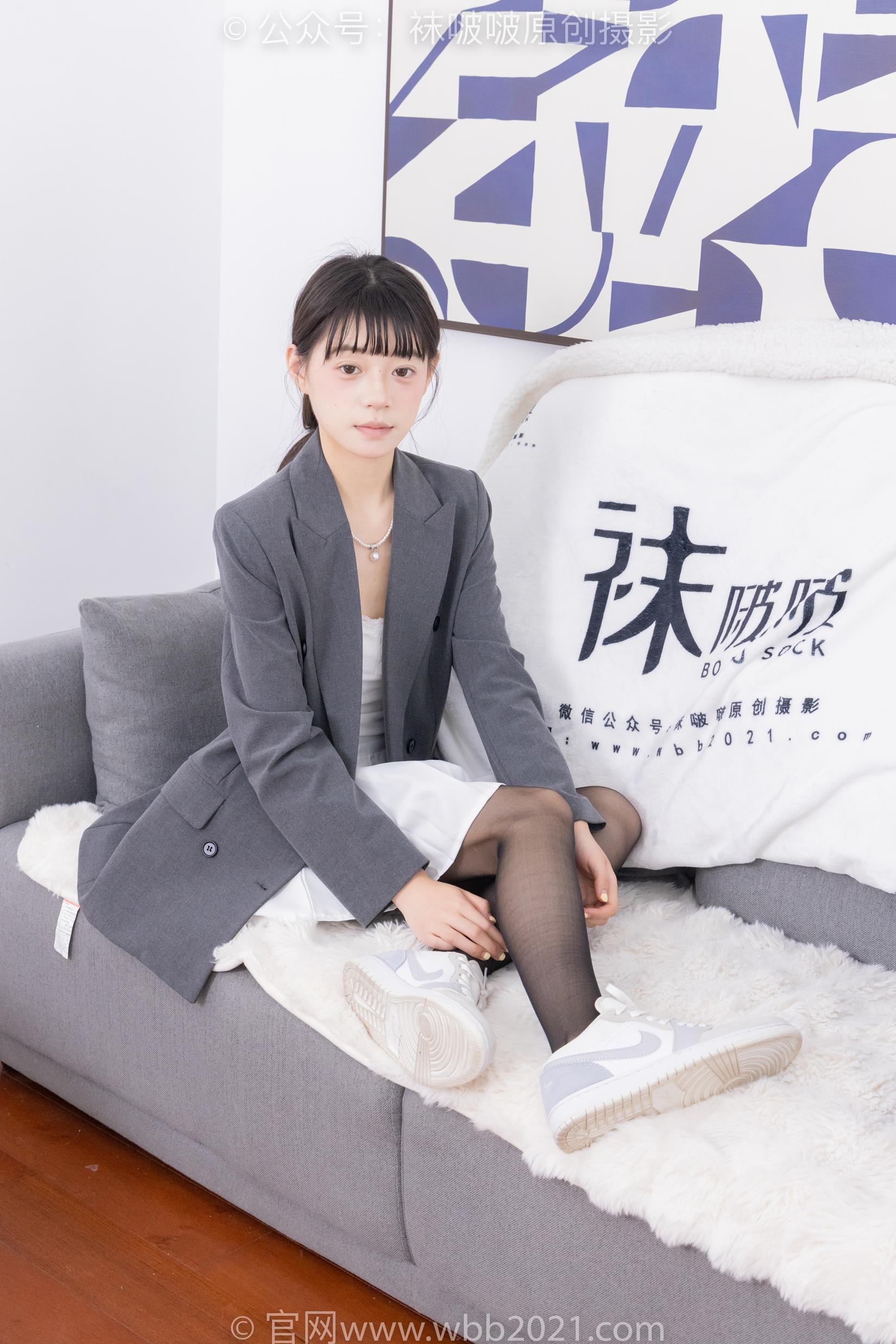 图片[27]-[BoBoSocks袜啵啵]NO.404 糯米-板鞋、黑丝、ol风[143P] – 速更版-美库