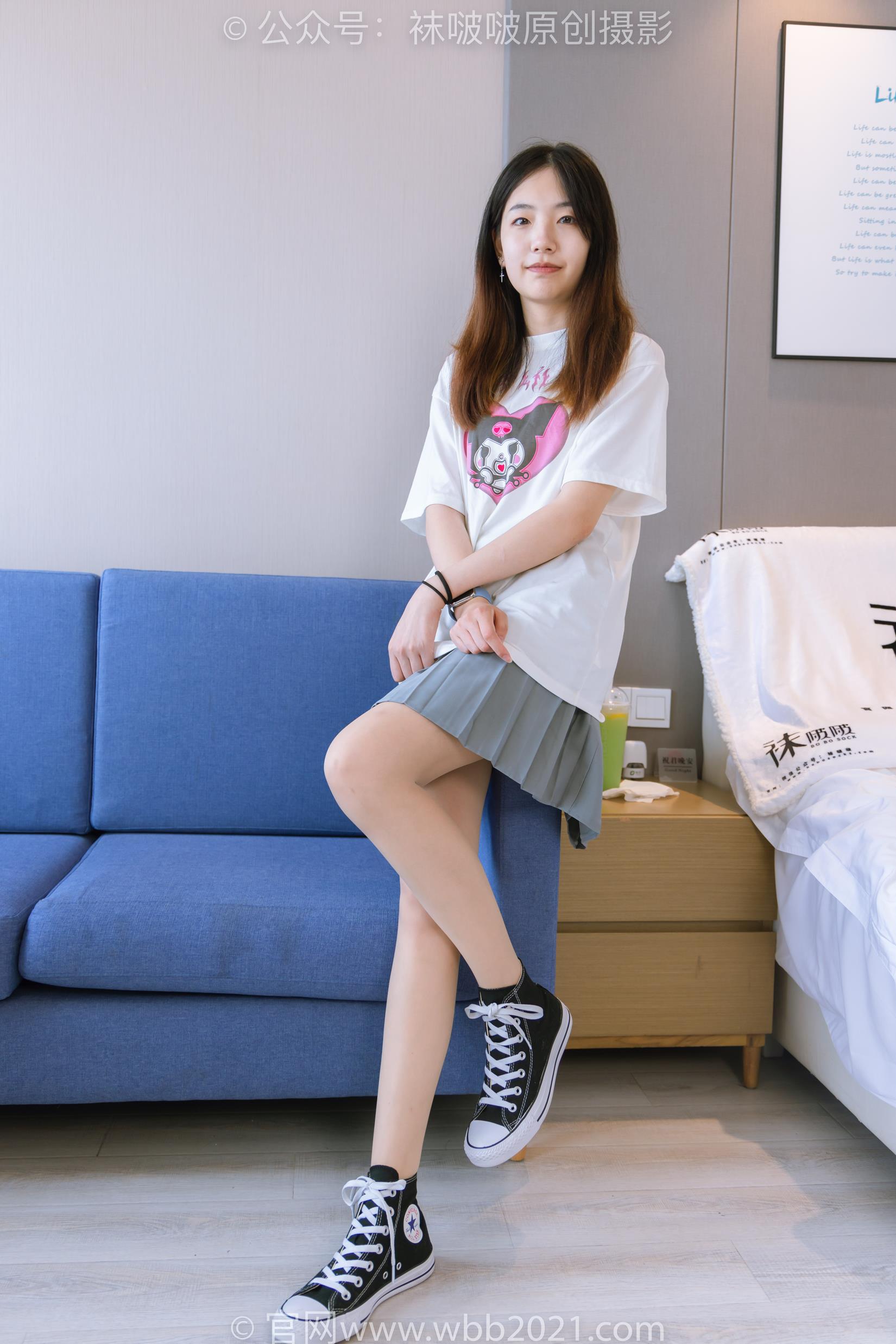 图片[105]-[BoBoSocks袜啵啵]NO.405 小甜豆-匡威板鞋、肉丝[140P] – 速更版-美库