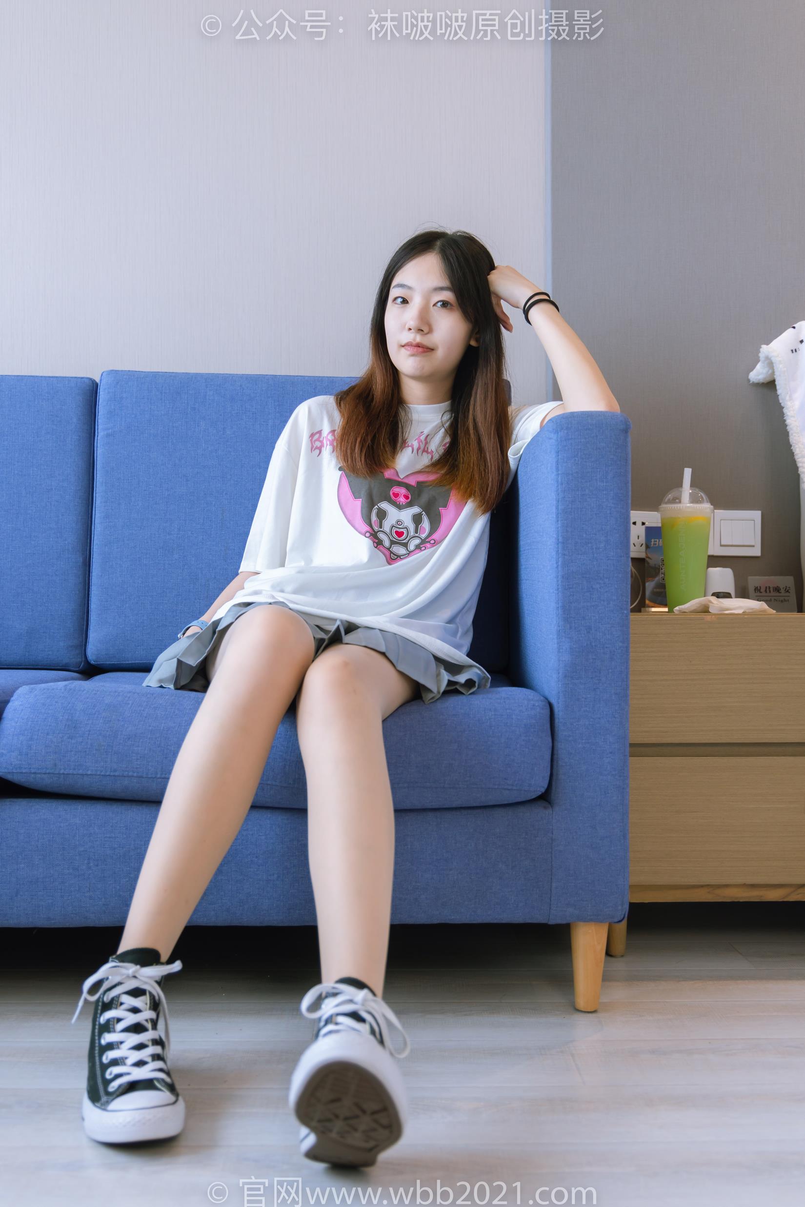 图片[106]-[BoBoSocks袜啵啵]NO.405 小甜豆-匡威板鞋、肉丝[140P] – 速更版-美库