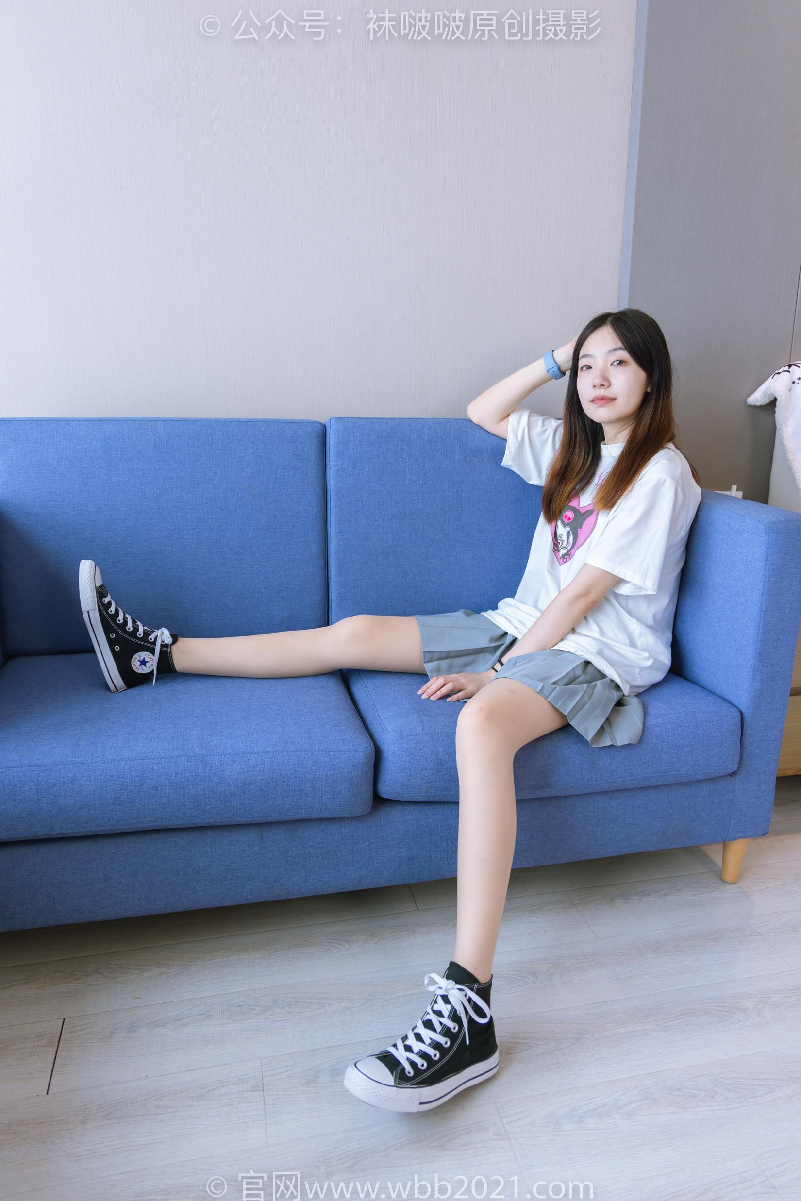 图片[118]-[BoBoSocks袜啵啵]NO.405 小甜豆-匡威板鞋、肉丝[140P] – 速更版-美库