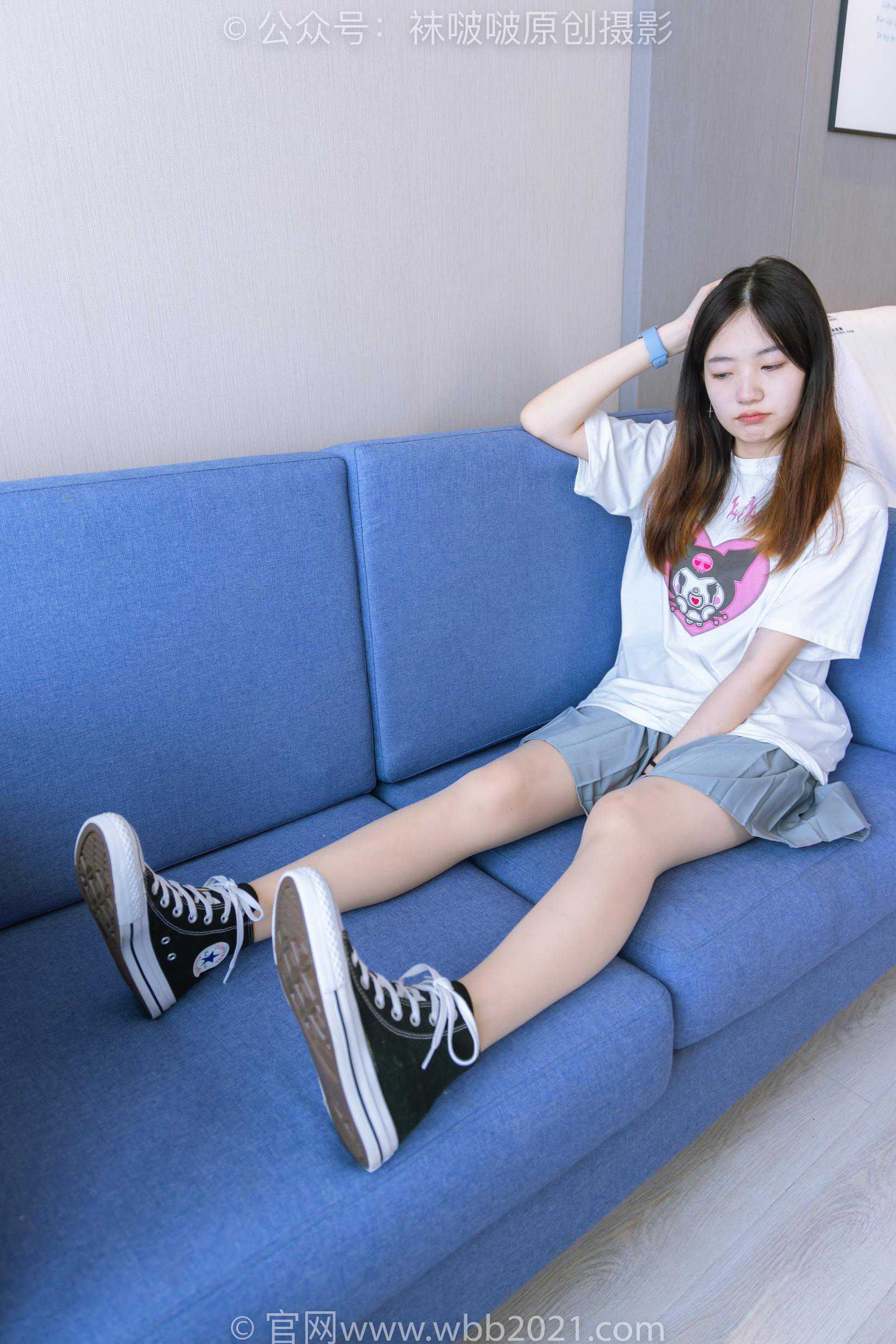 图片[119]-[BoBoSocks袜啵啵]NO.405 小甜豆-匡威板鞋、肉丝[140P] – 速更版-美库