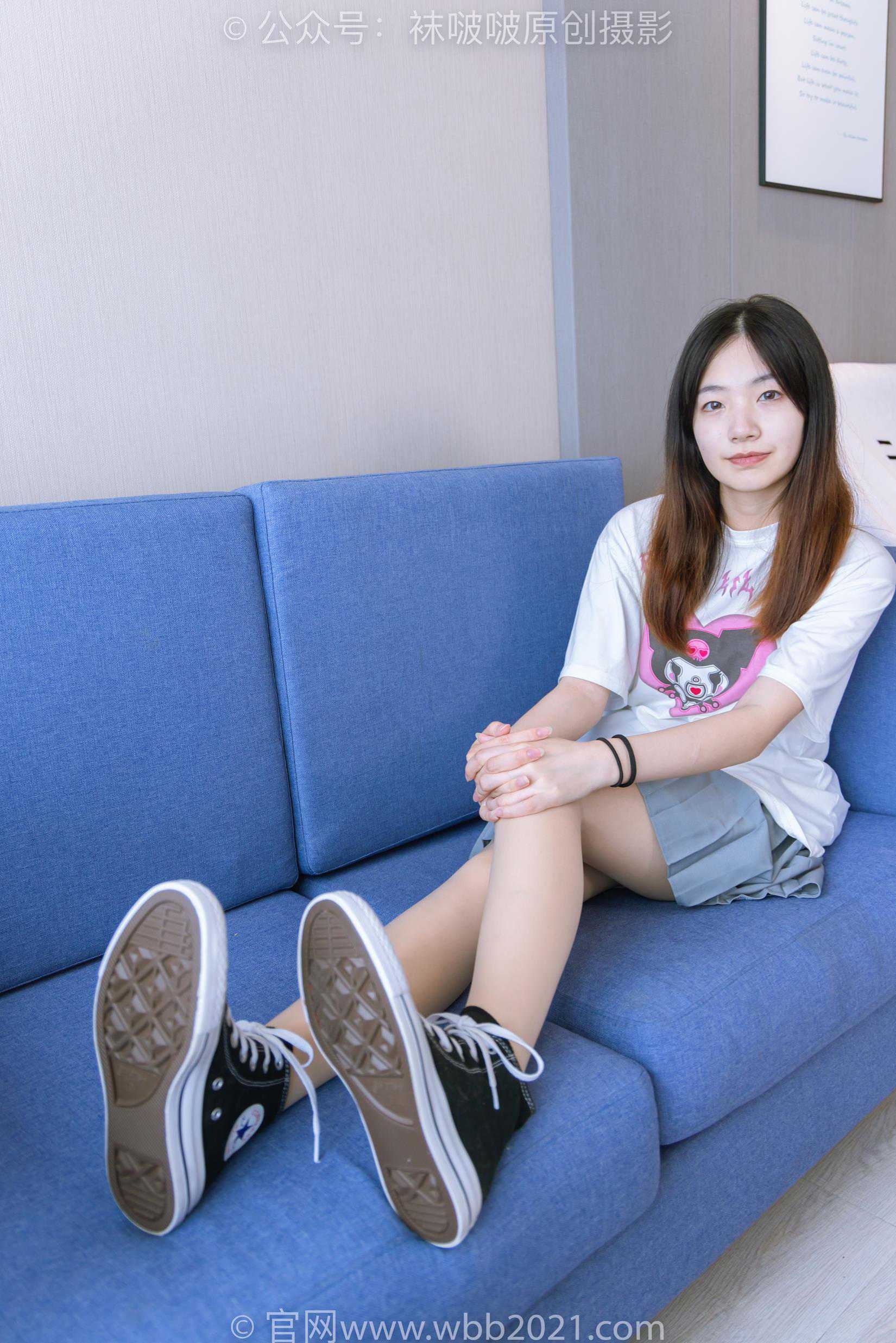 图片[130]-[BoBoSocks袜啵啵]NO.405 小甜豆-匡威板鞋、肉丝[140P] – 速更版-美库
