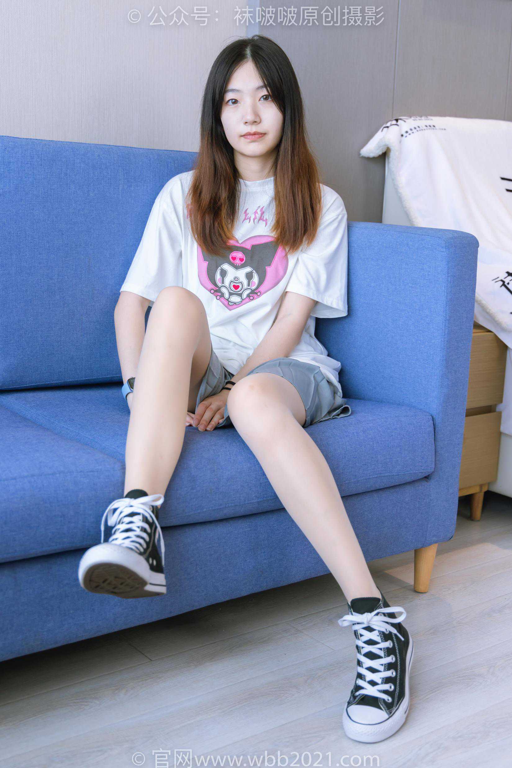 图片[132]-[BoBoSocks袜啵啵]NO.405 小甜豆-匡威板鞋、肉丝[140P] – 速更版-美库