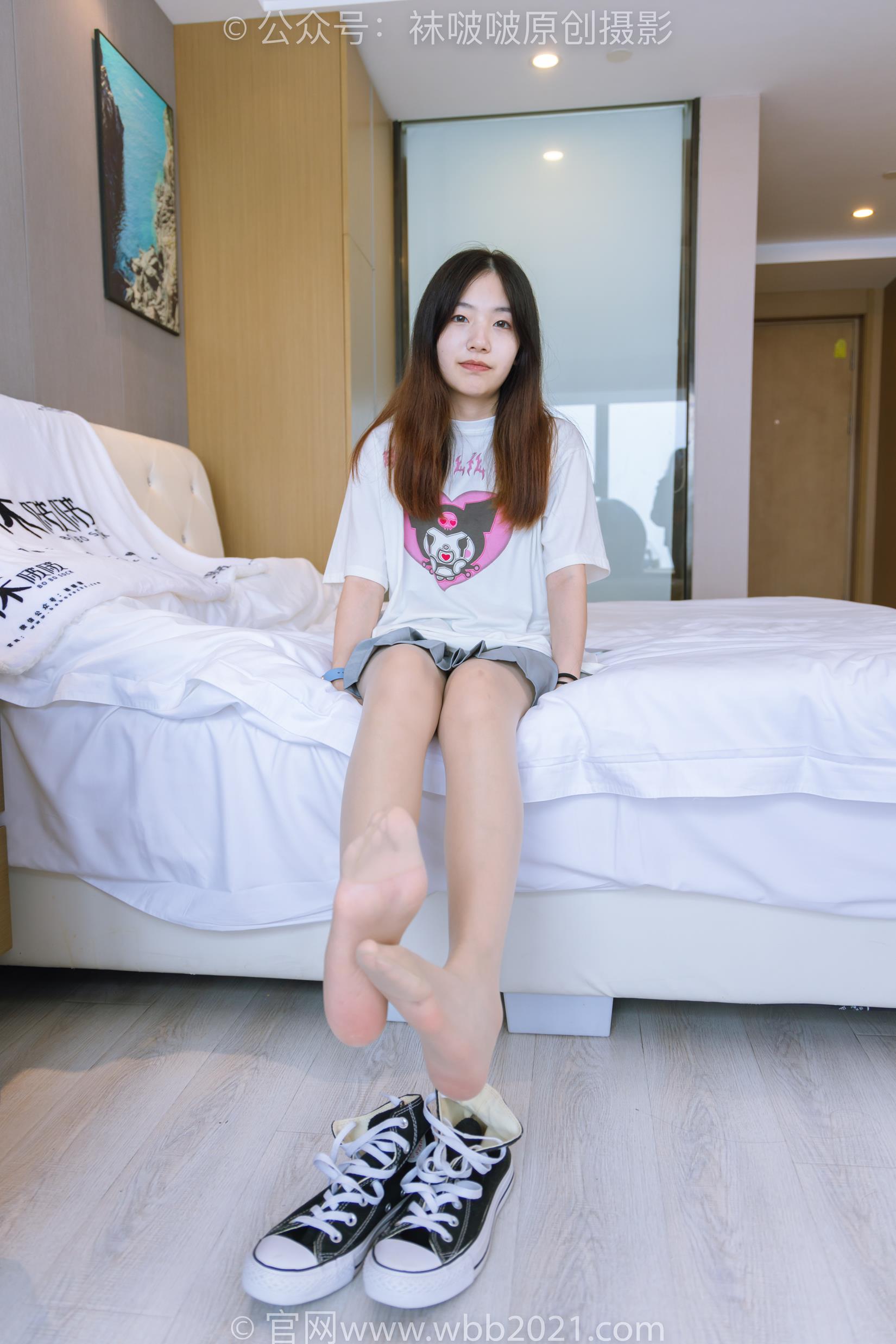 图片[138]-[BoBoSocks袜啵啵]NO.405 小甜豆-匡威板鞋、肉丝[140P] – 速更版-美库