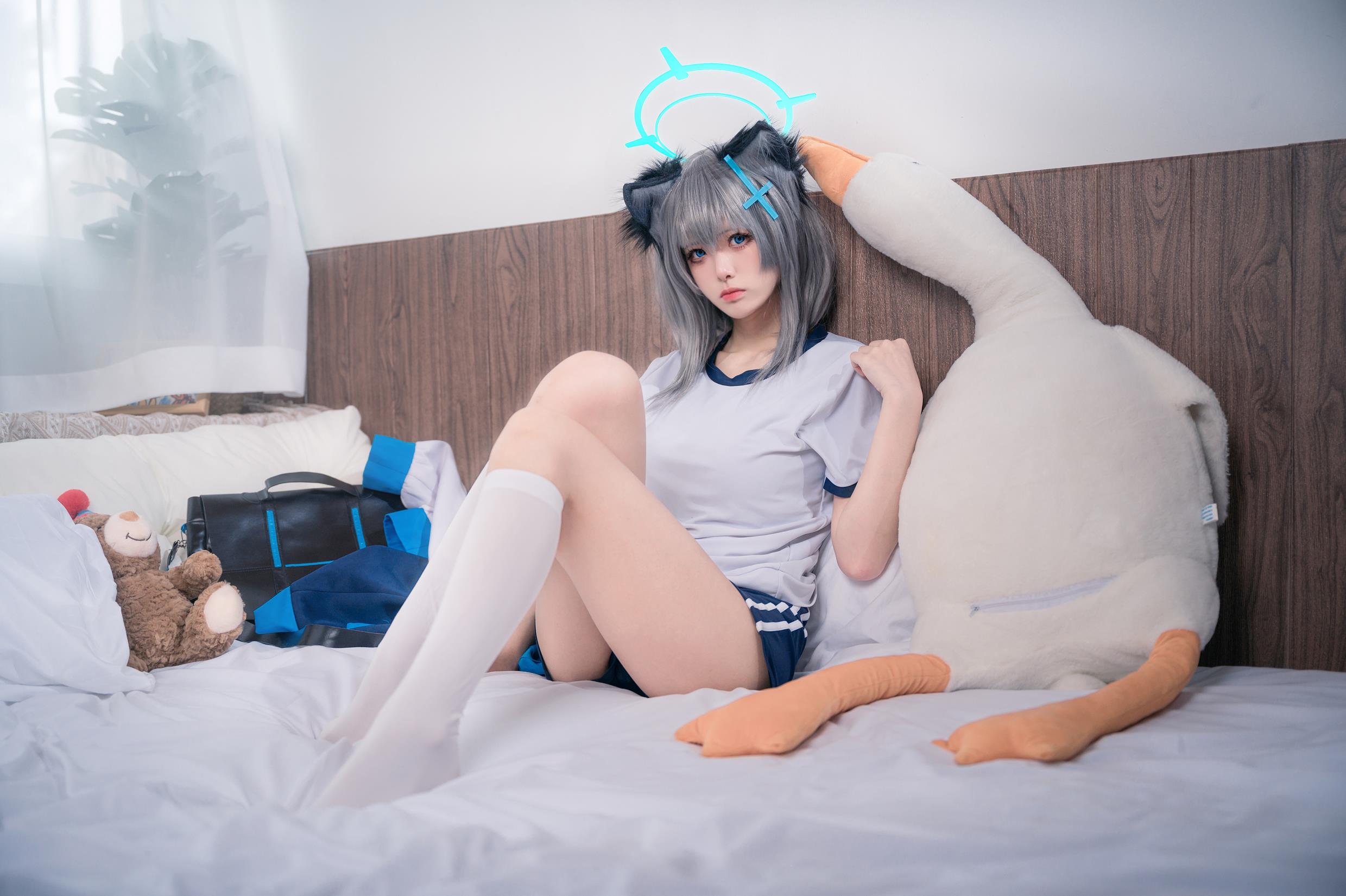 图片[17]-九柒喵  – 体操服白子[17P] – 速更版-美库