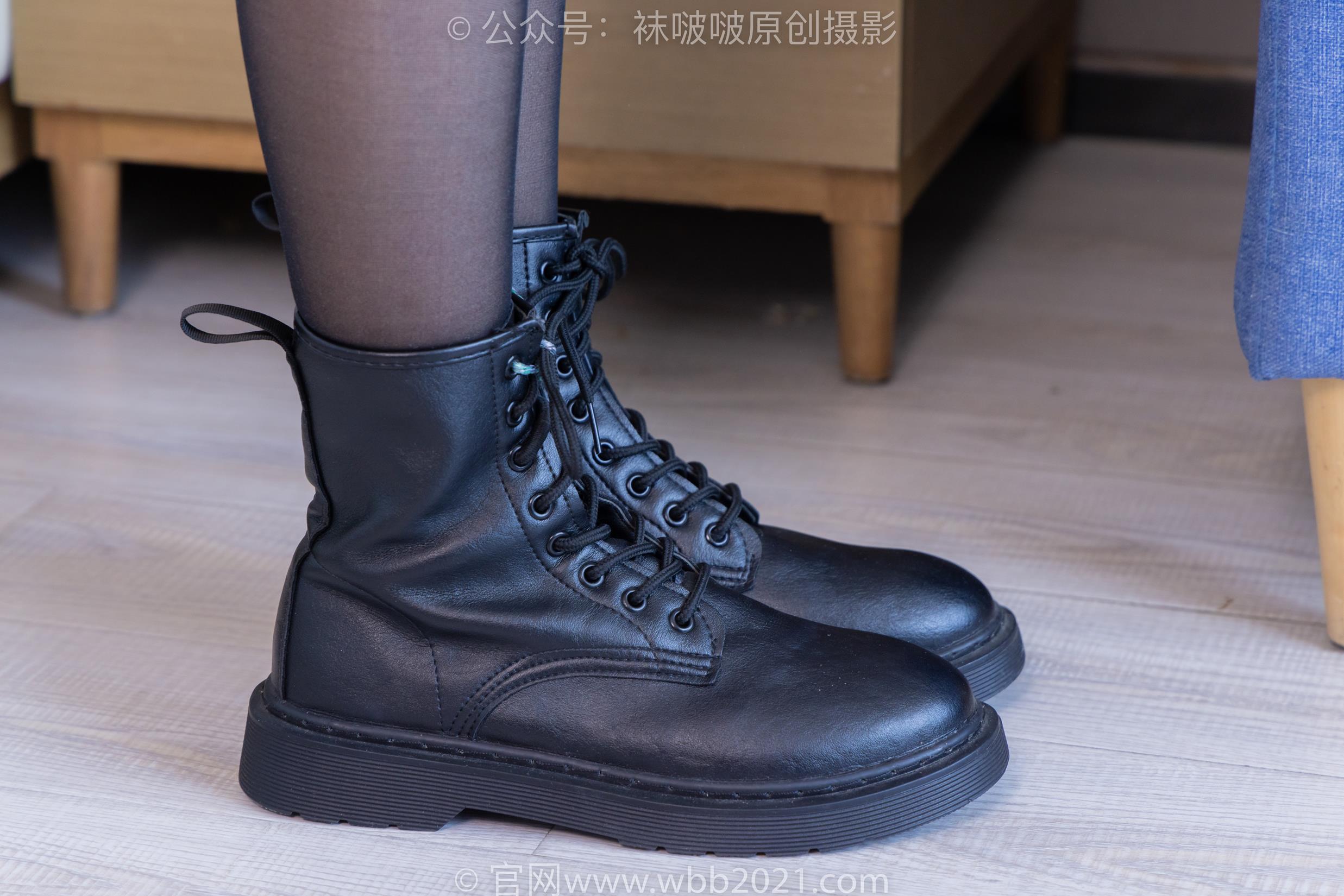 图片[10]-[BoBoSocks袜啵啵]NO.406 甜甜圈-马丁靴、黑丝[150P] – 速更版-美库