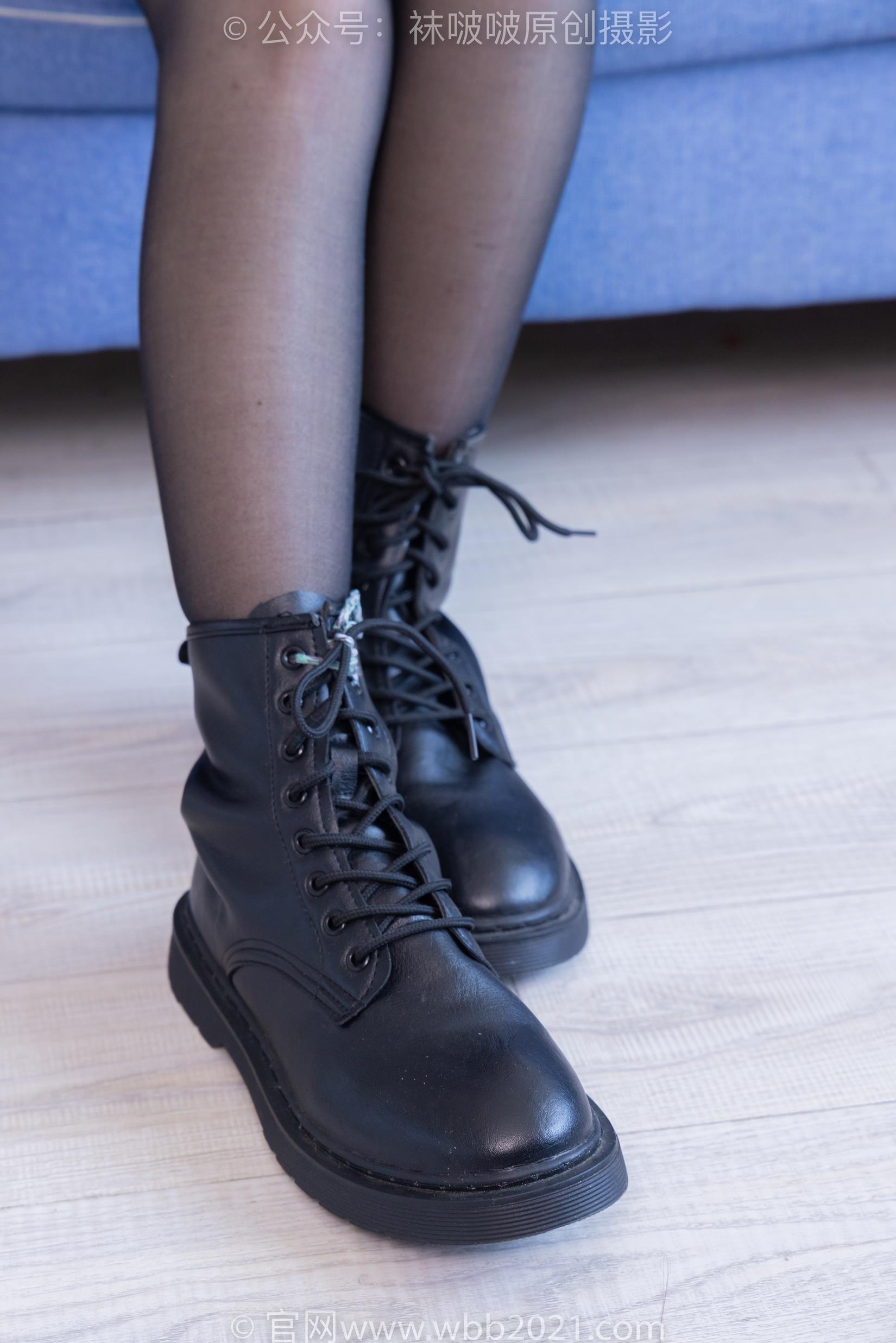 图片[13]-[BoBoSocks袜啵啵]NO.406 甜甜圈-马丁靴、黑丝[150P] – 速更版-美库