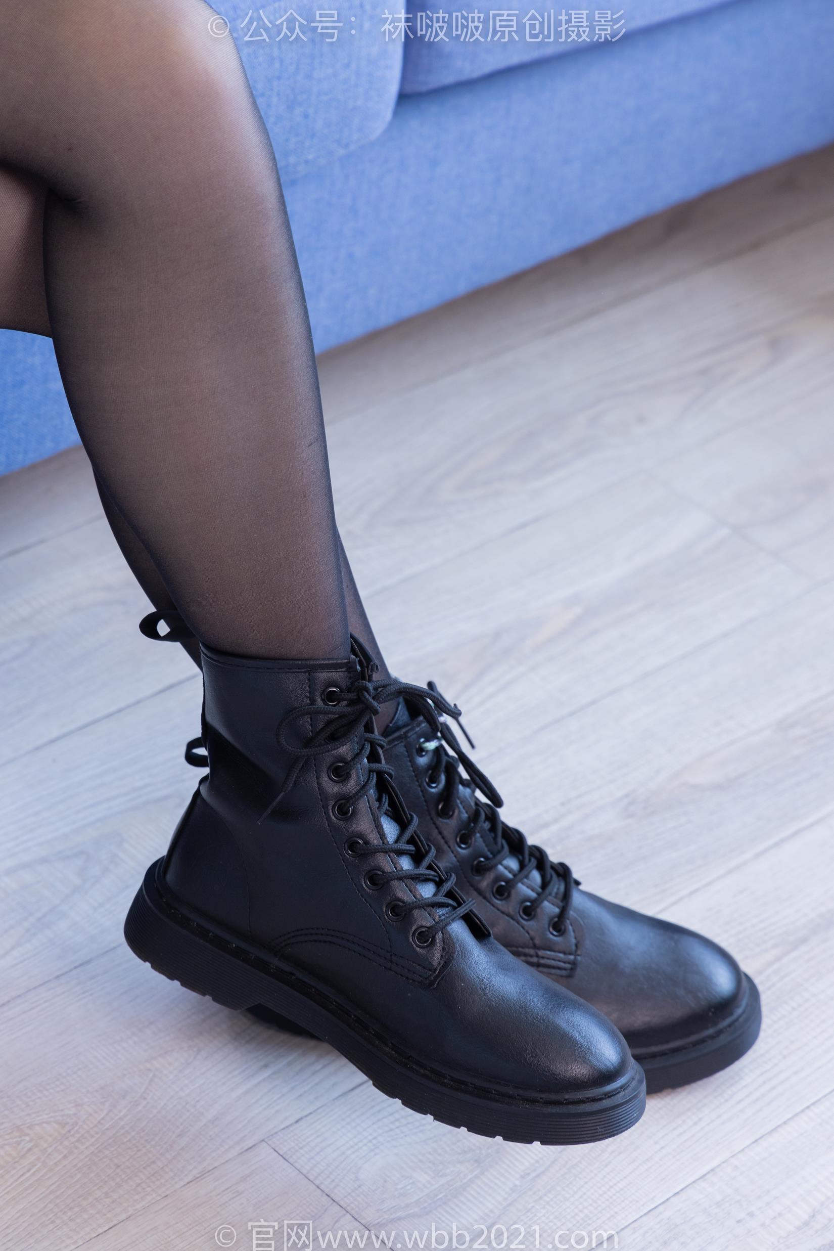 图片[19]-[BoBoSocks袜啵啵]NO.406 甜甜圈-马丁靴、黑丝[150P] – 速更版-美库