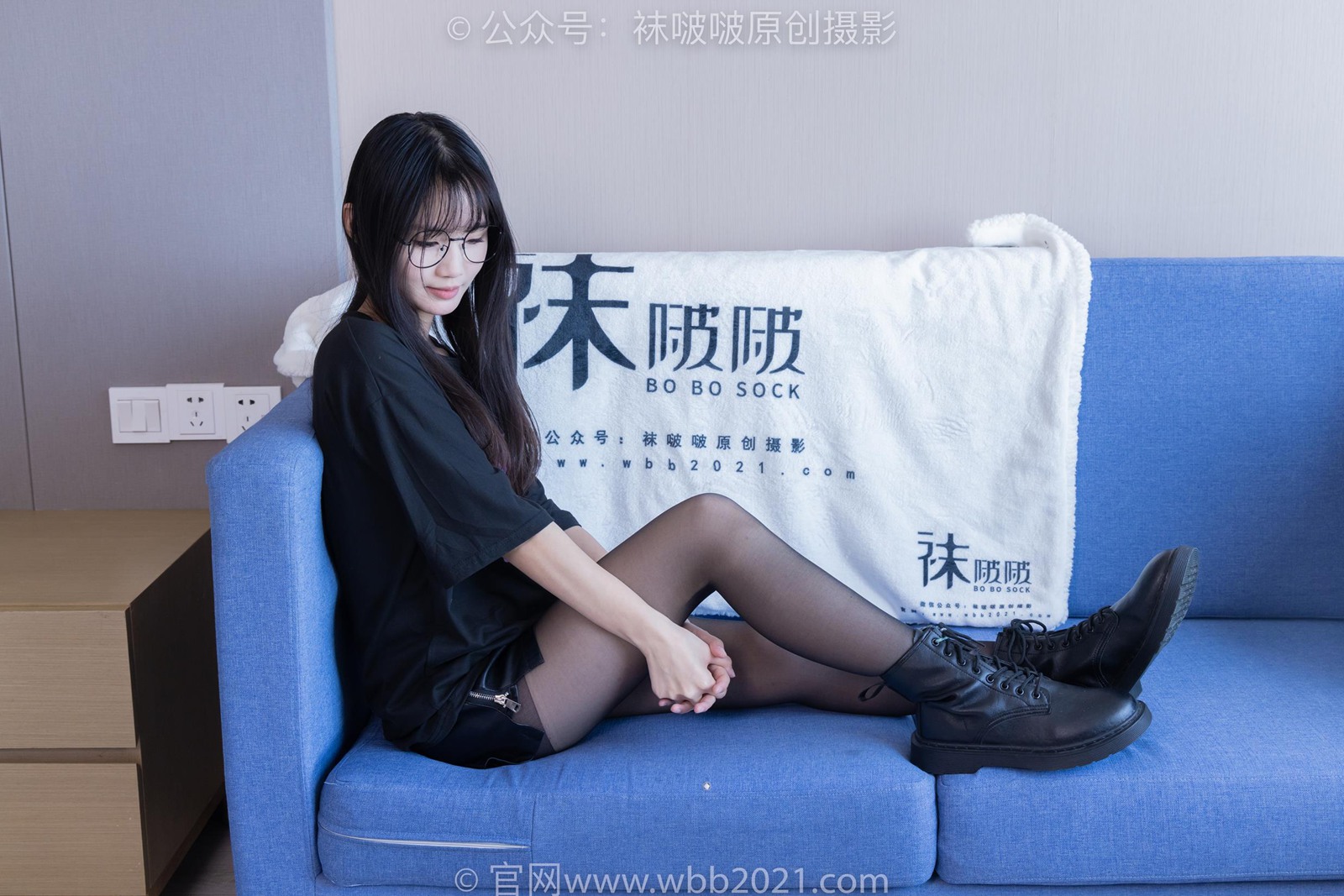 图片[21]-[BoBoSocks袜啵啵]NO.406 甜甜圈-马丁靴、黑丝[150P] – 速更版-美库