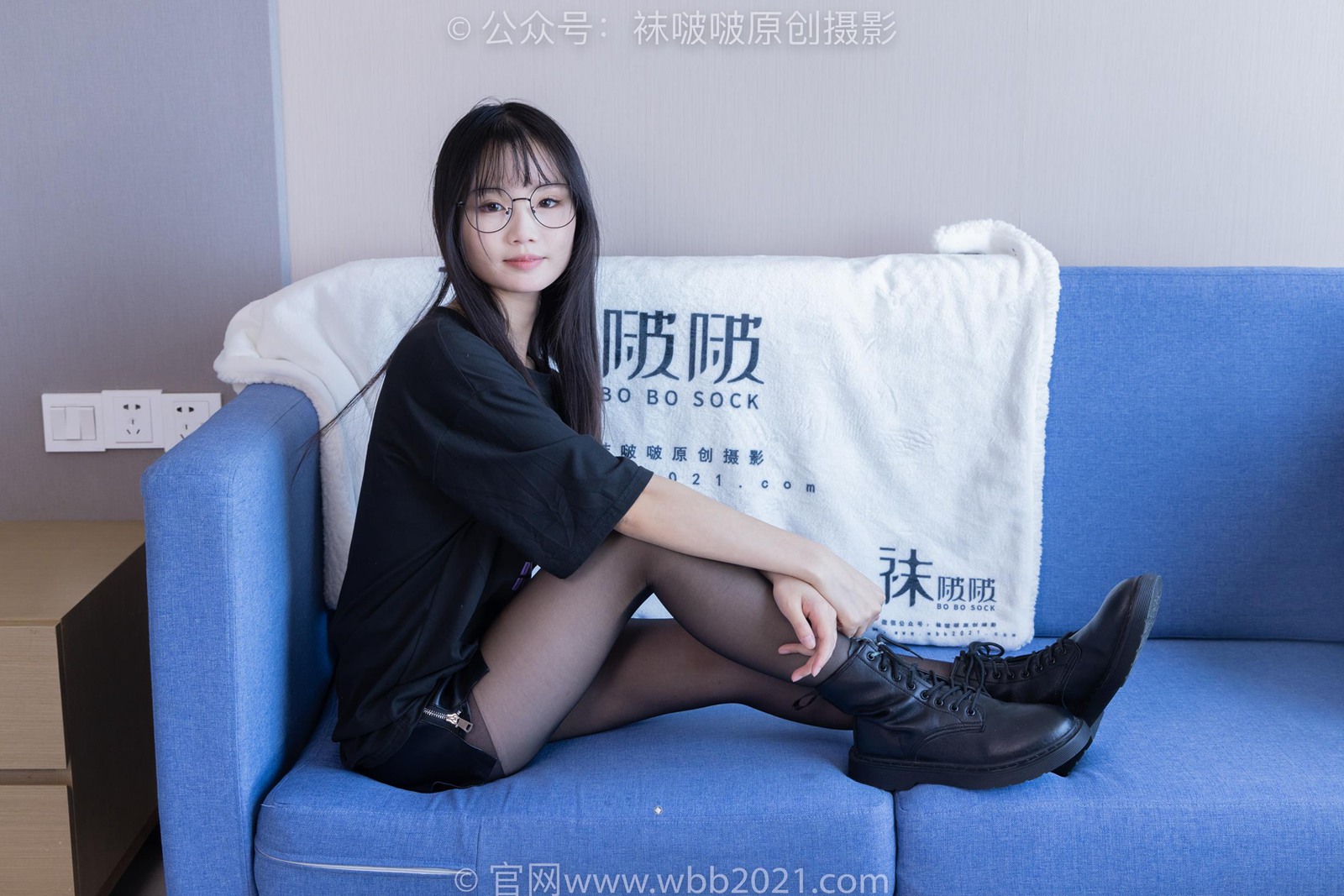 图片[23]-[BoBoSocks袜啵啵]NO.406 甜甜圈-马丁靴、黑丝[150P] – 速更版-美库