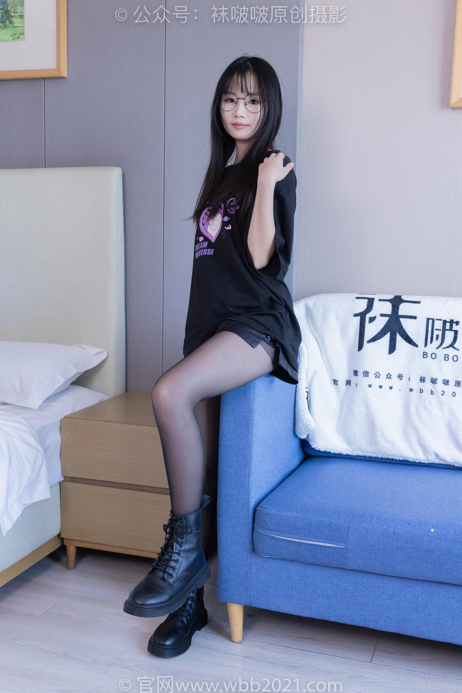 图片[52]-[BoBoSocks袜啵啵]NO.406 甜甜圈-马丁靴、黑丝[150P] – 速更版-美库