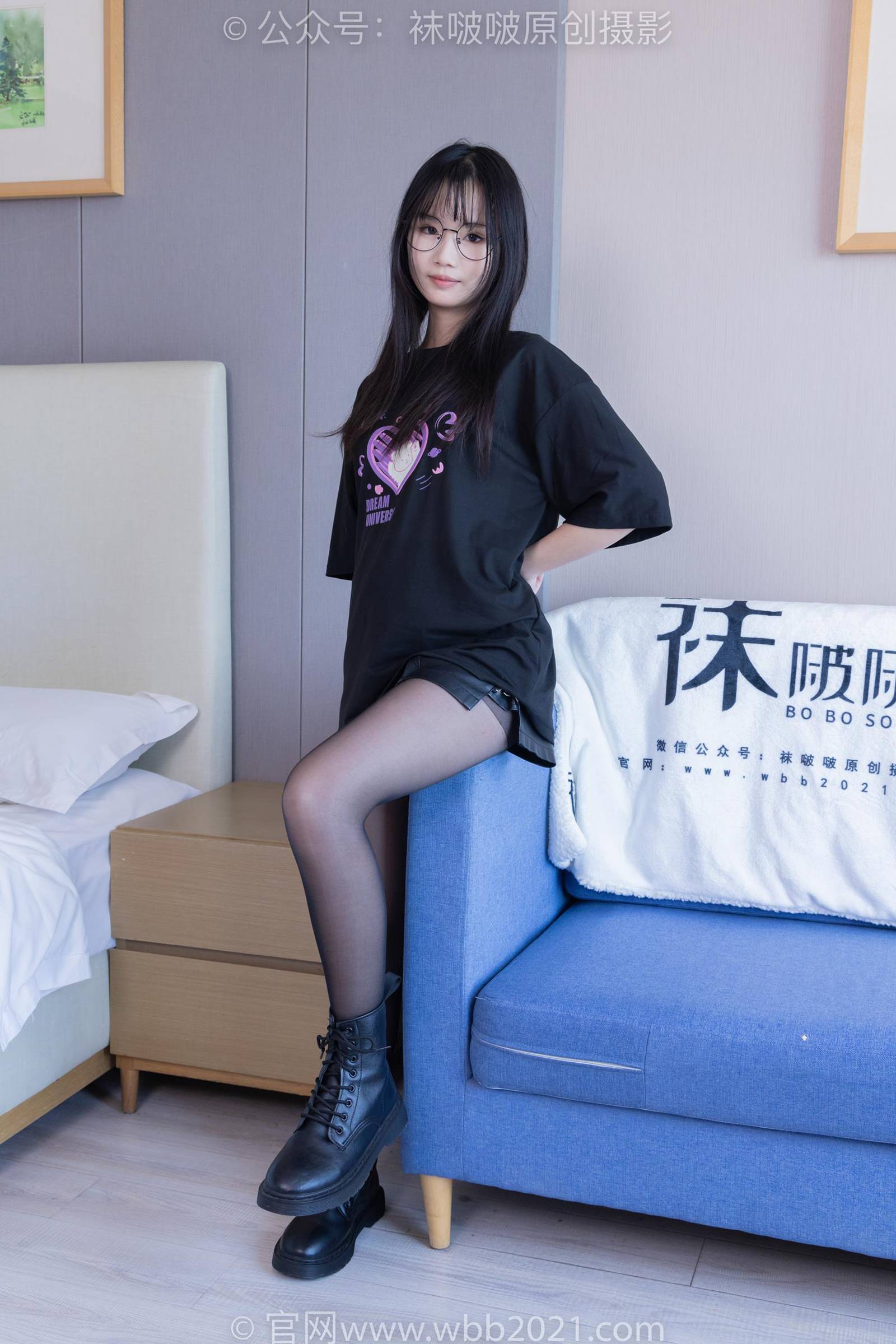 图片[53]-[BoBoSocks袜啵啵]NO.406 甜甜圈-马丁靴、黑丝[150P] – 速更版-美库