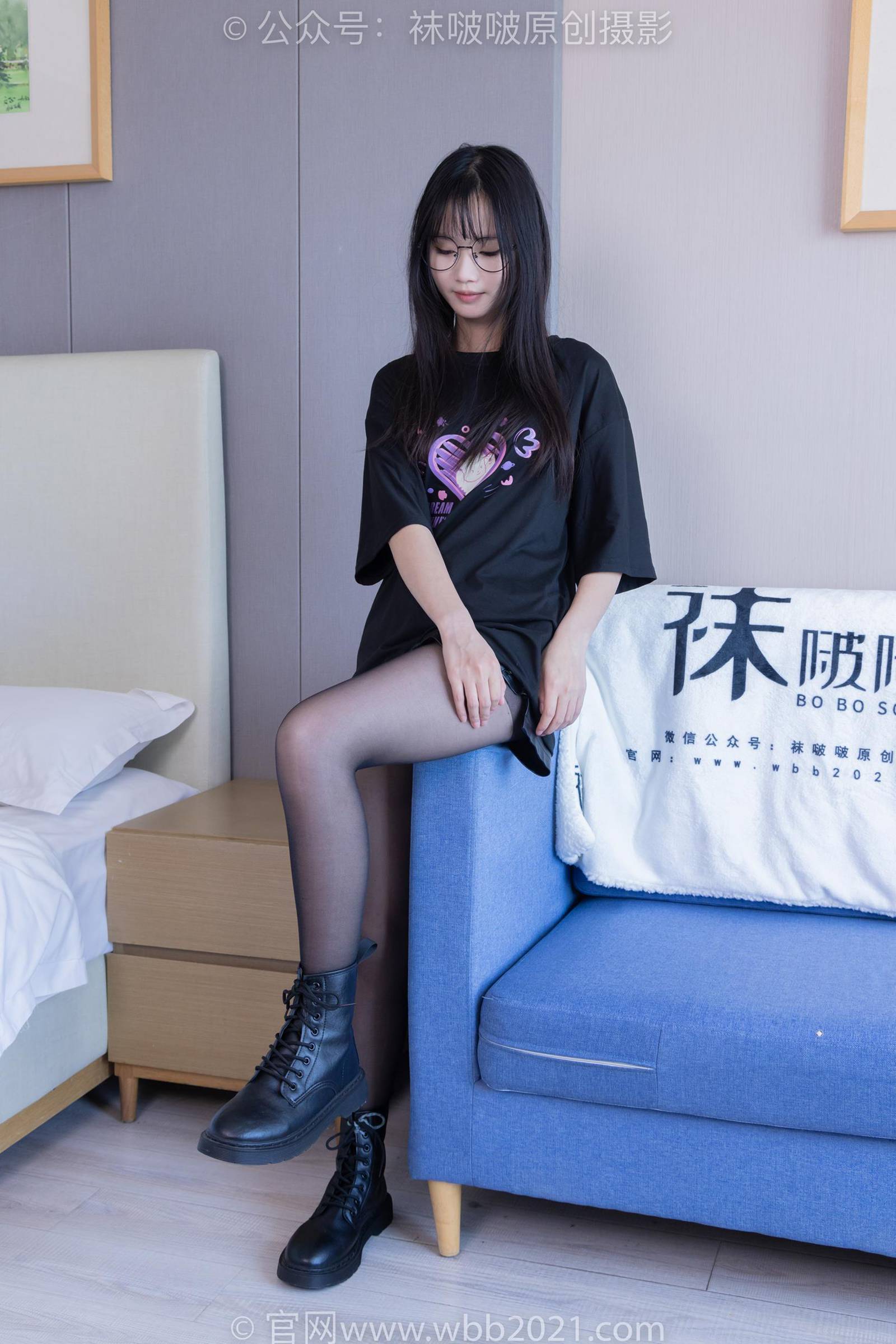 图片[54]-[BoBoSocks袜啵啵]NO.406 甜甜圈-马丁靴、黑丝[150P] – 速更版-美库