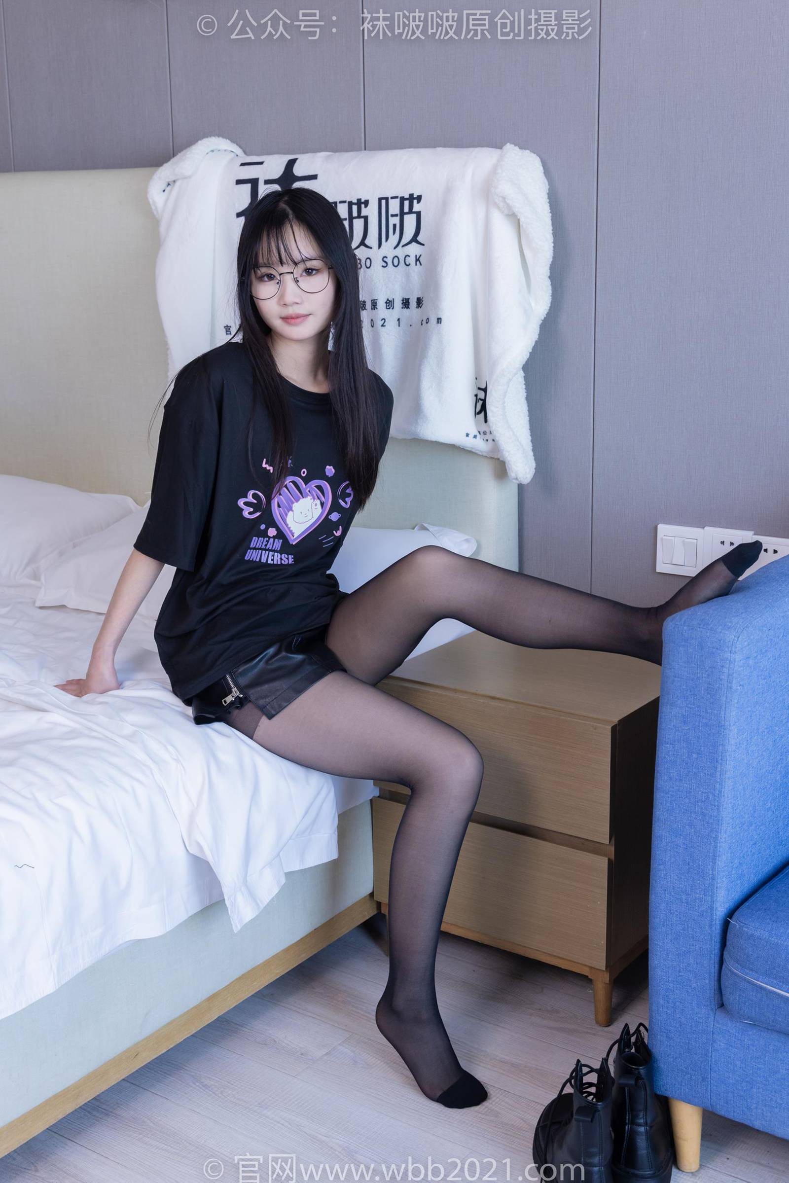 图片[132]-[BoBoSocks袜啵啵]NO.406 甜甜圈-马丁靴、黑丝[150P] – 速更版-美库