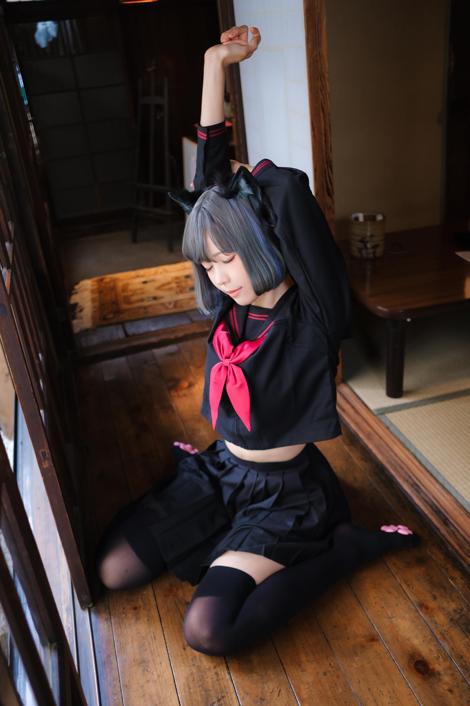 Ely_eee(ElyEE子)  - Veranda Black Cat緣廊黑貓[37P] - 速更版-绅士图