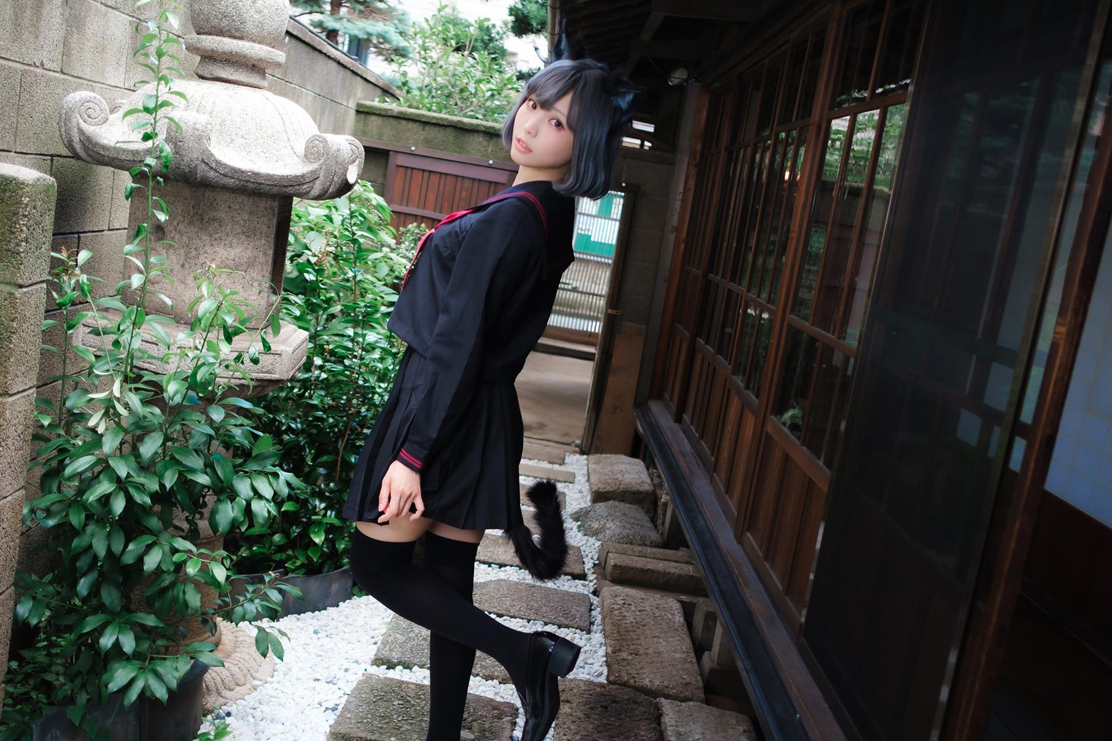 图片[14]-Ely_eee(ElyEE子)  – Veranda Black Cat緣廊黑貓[37P] – 速更版-美库