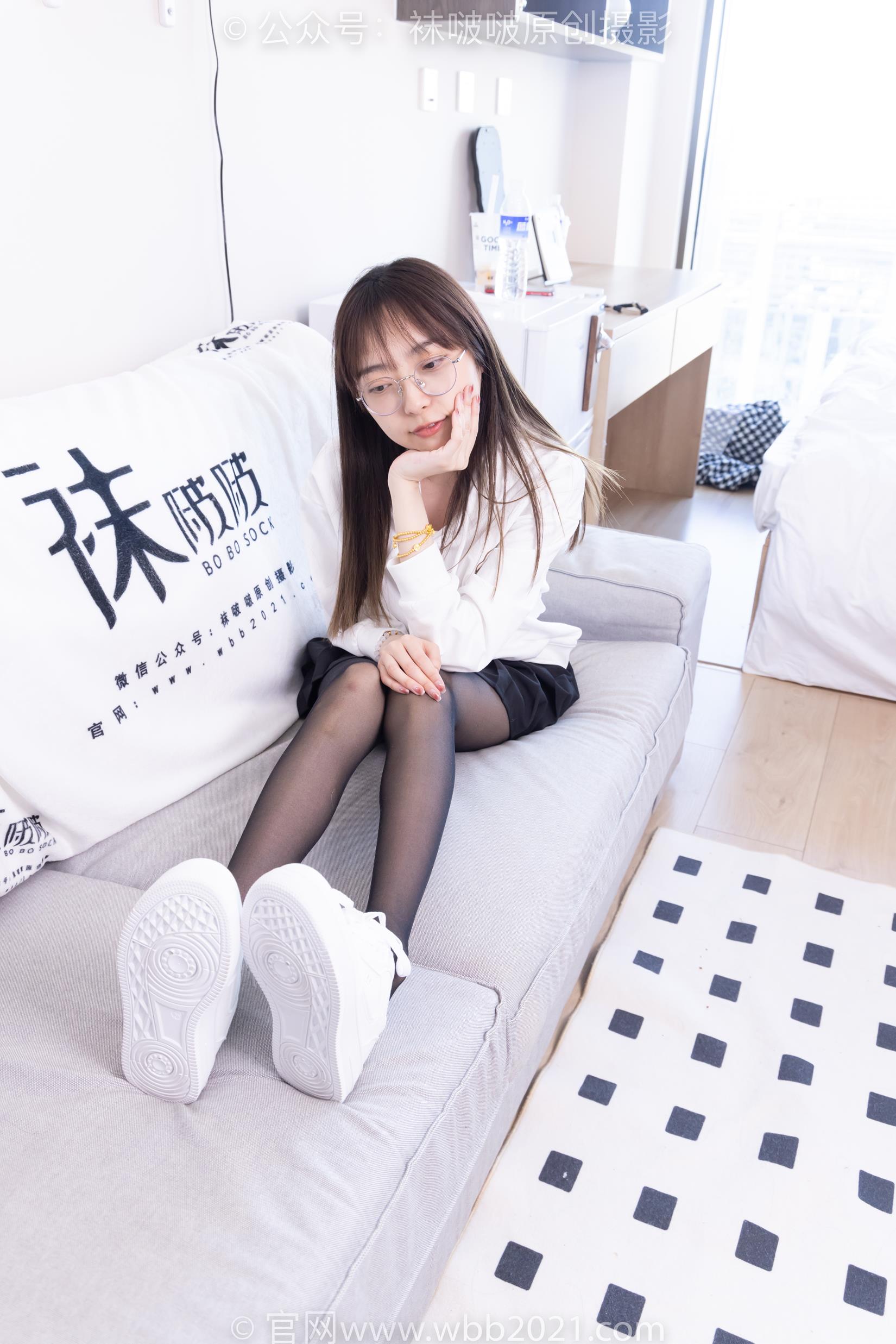 图片[14]-[BoBoSocks袜啵啵]NO.407 稚予-板鞋、黑丝[140P] – 速更版-美库