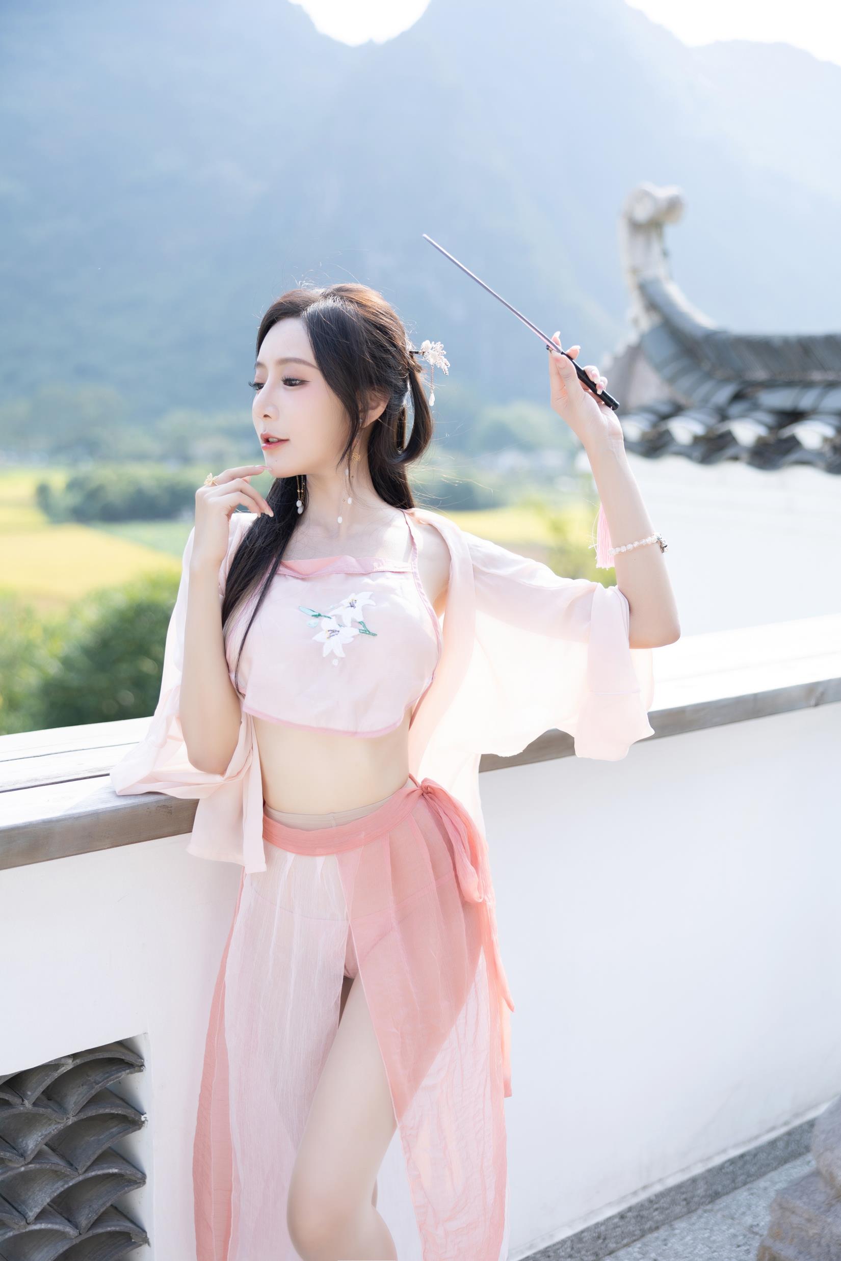 图片[21]-王馨瑶Yanni – 粉色古装情趣[30P] – 速更版-美库