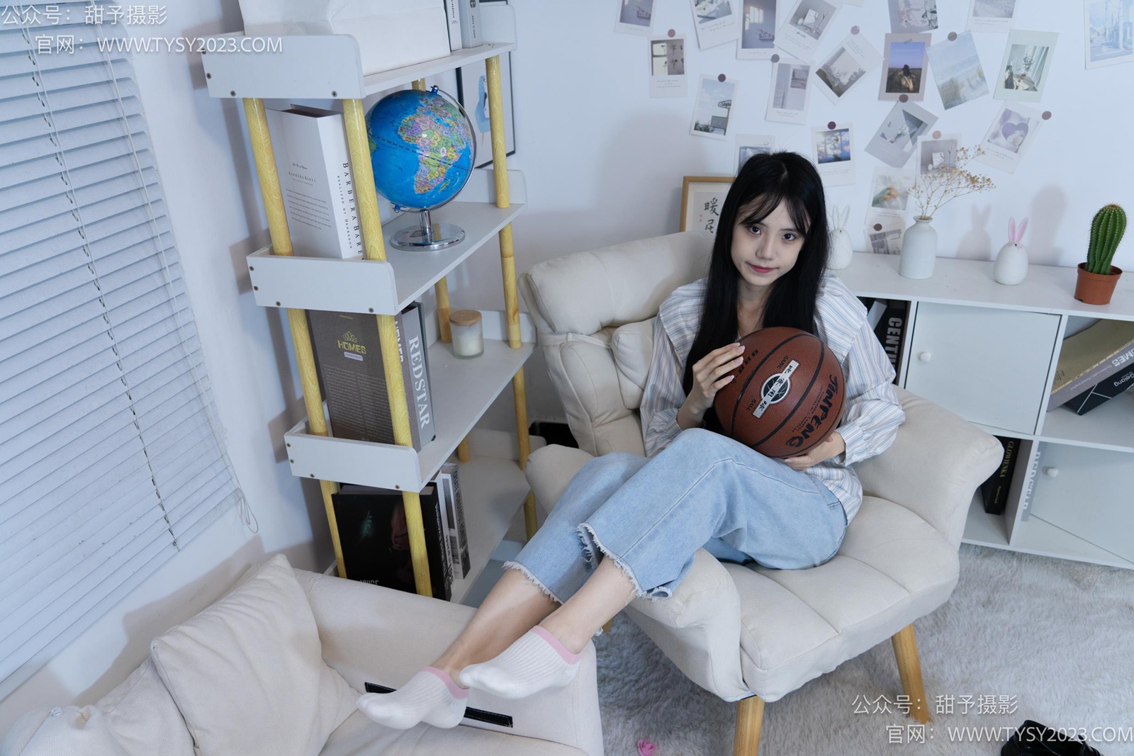 图片[57]-甜予摄影 NO.028 胡桃-皮鞋、白棉袜、裸足[124P] – 速更版-美库