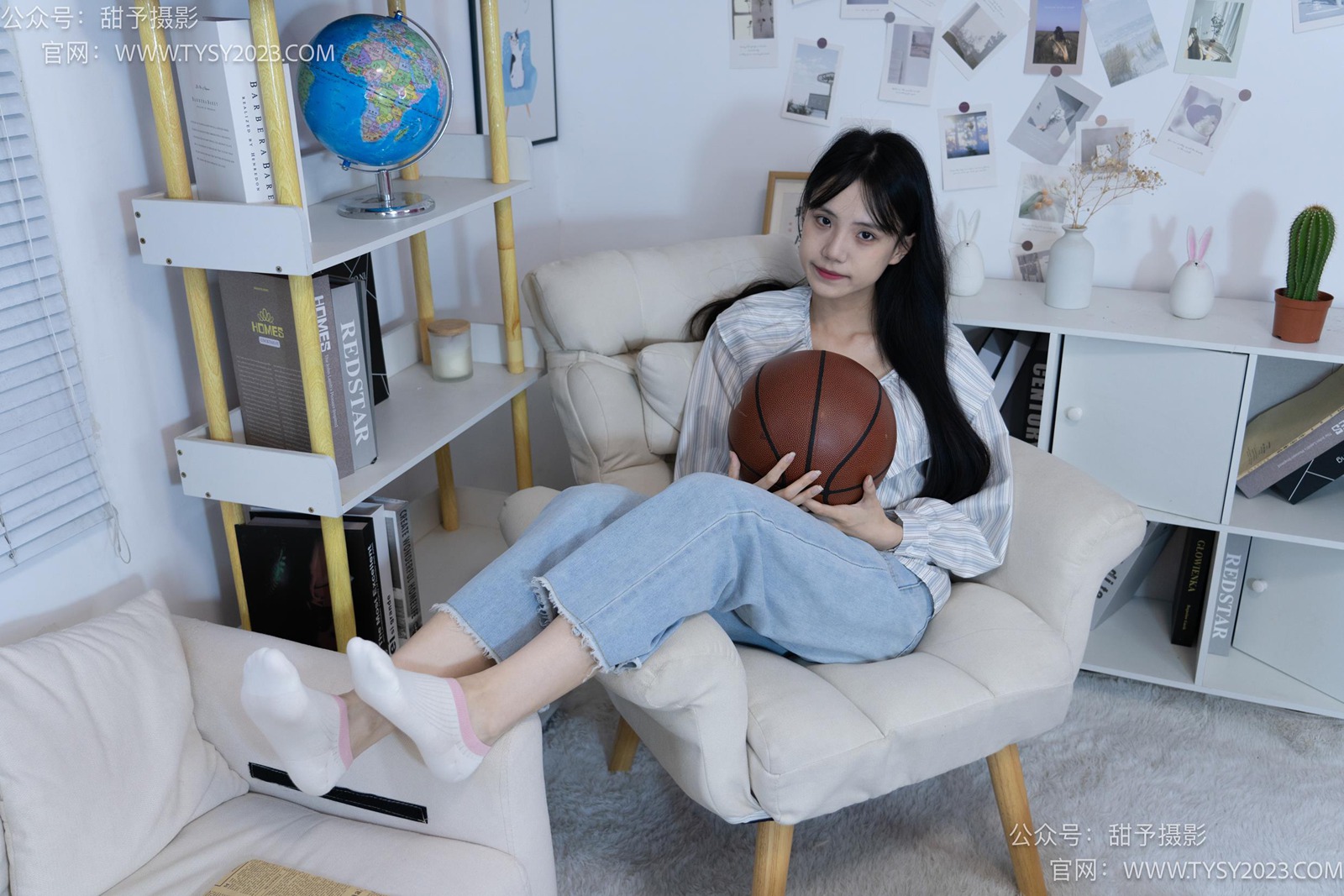 图片[68]-甜予摄影 NO.028 胡桃-皮鞋、白棉袜、裸足[124P] – 速更版-美库