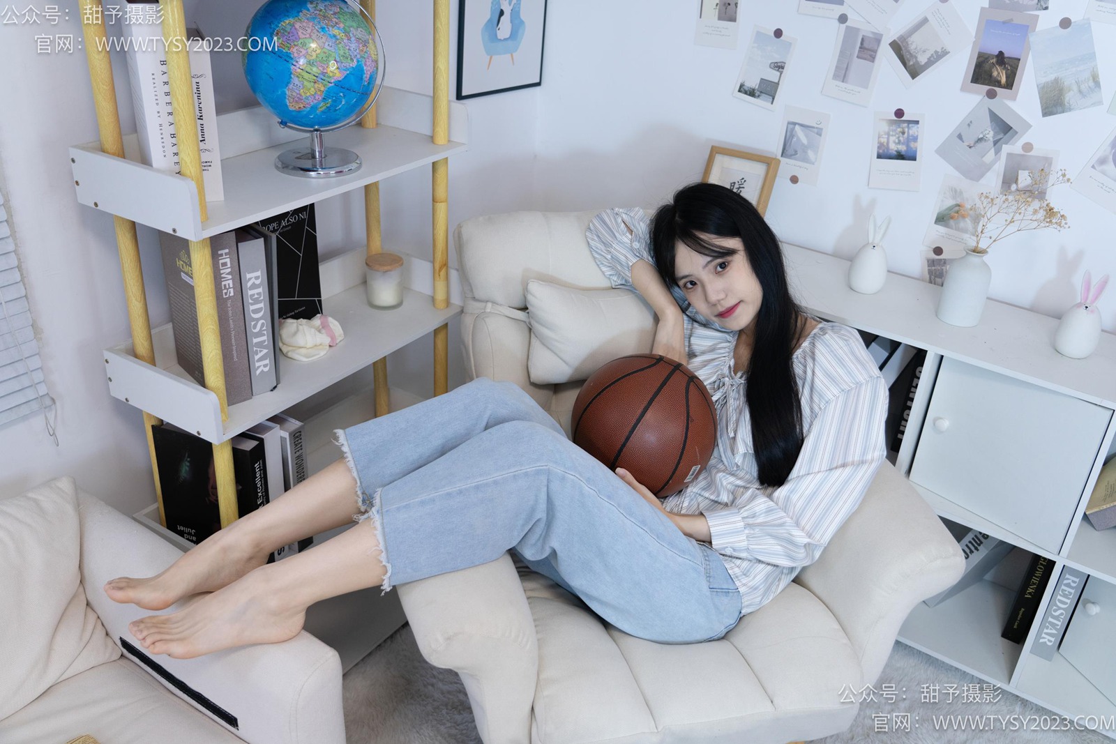 图片[102]-甜予摄影 NO.028 胡桃-皮鞋、白棉袜、裸足[124P] – 速更版-美库