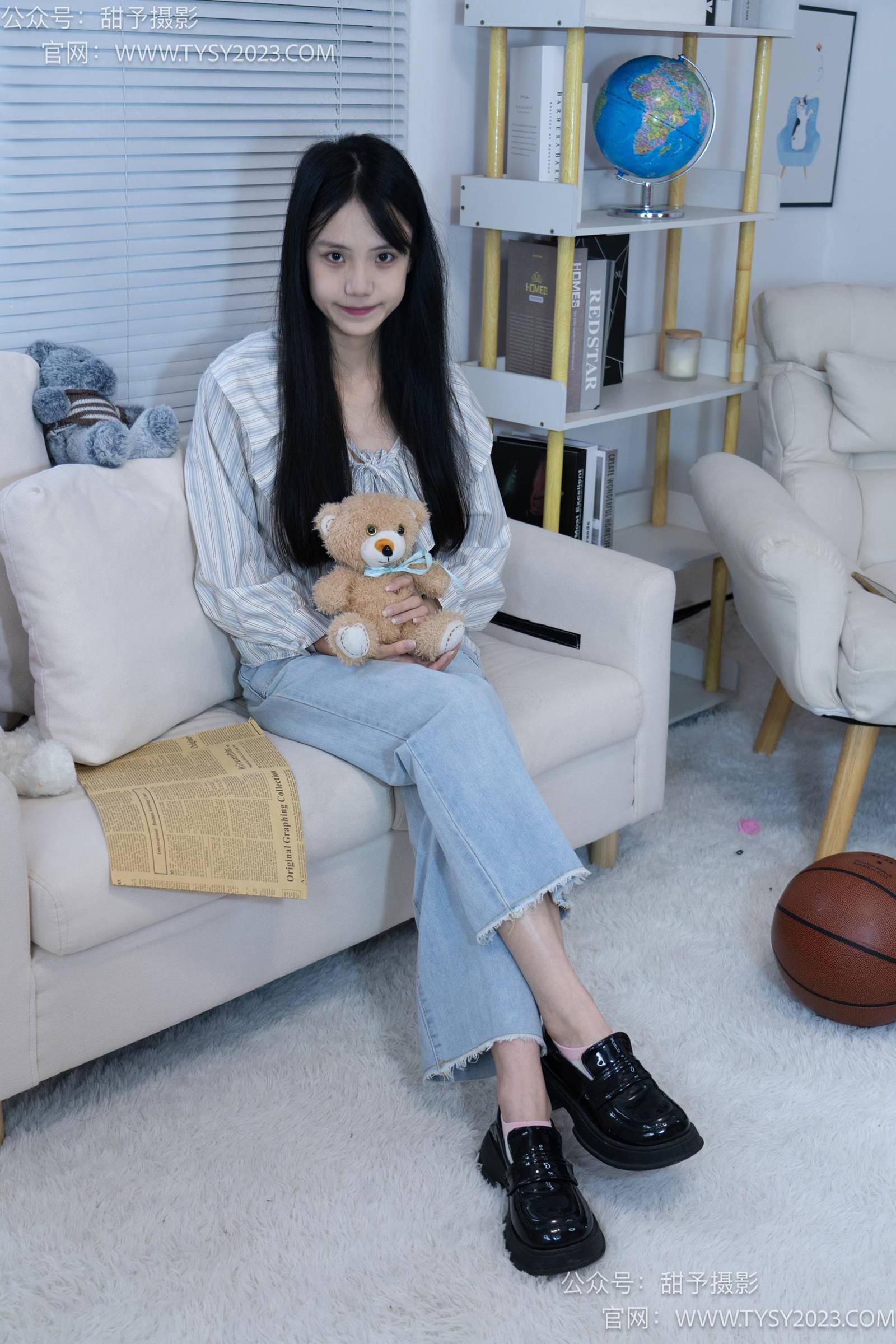 图片[115]-甜予摄影 NO.028 胡桃-皮鞋、白棉袜、裸足[124P] – 速更版-美库