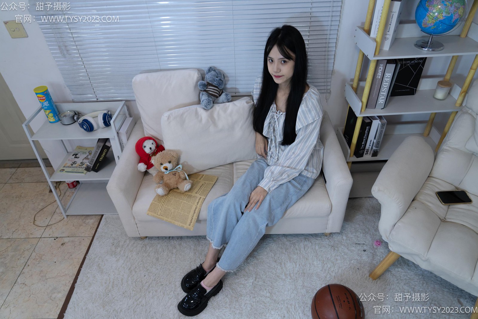 图片[119]-甜予摄影 NO.028 胡桃-皮鞋、白棉袜、裸足[124P] – 速更版-美库