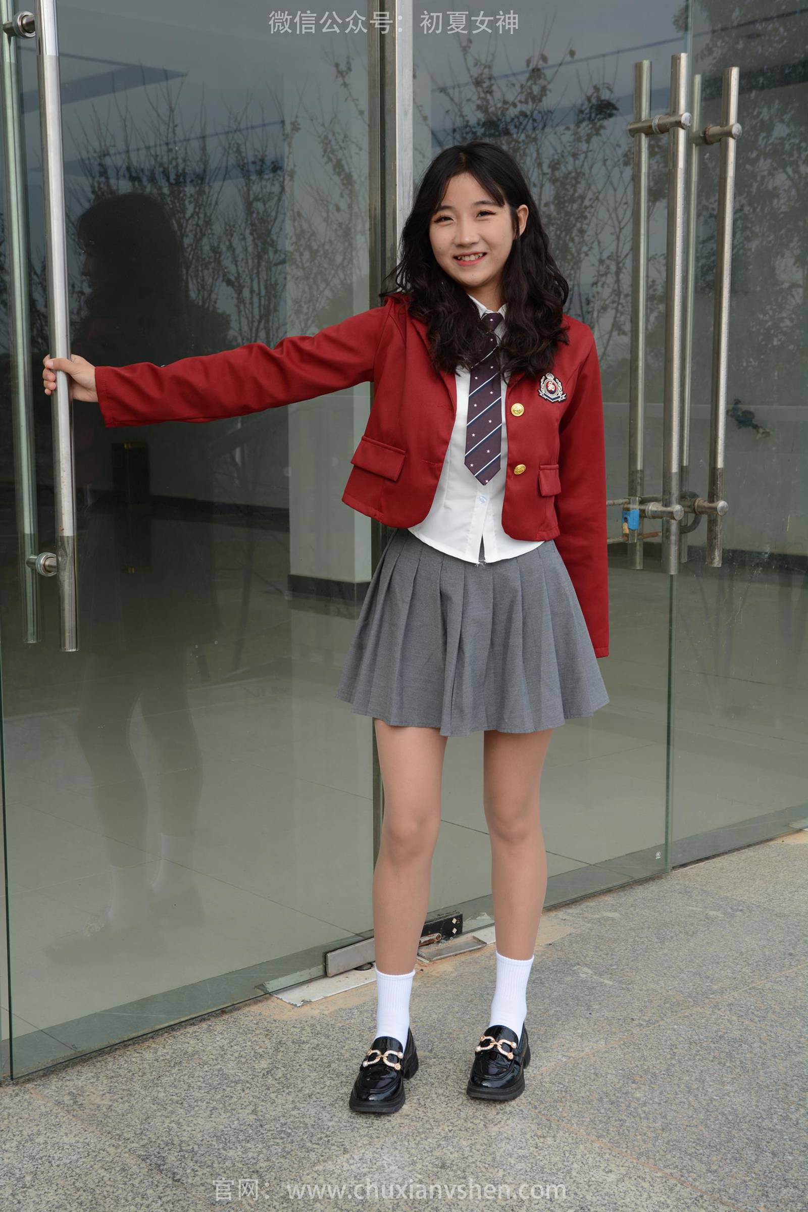 图片[10]-初夏女神 NO.167 点点 校园气息[140P] – 速更版-美库