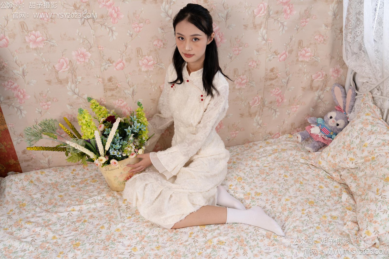 图片[55]-甜予摄影 NO.029 肉肉-高跟鞋、白棉袜、裸足[127P] – 速更版-美库