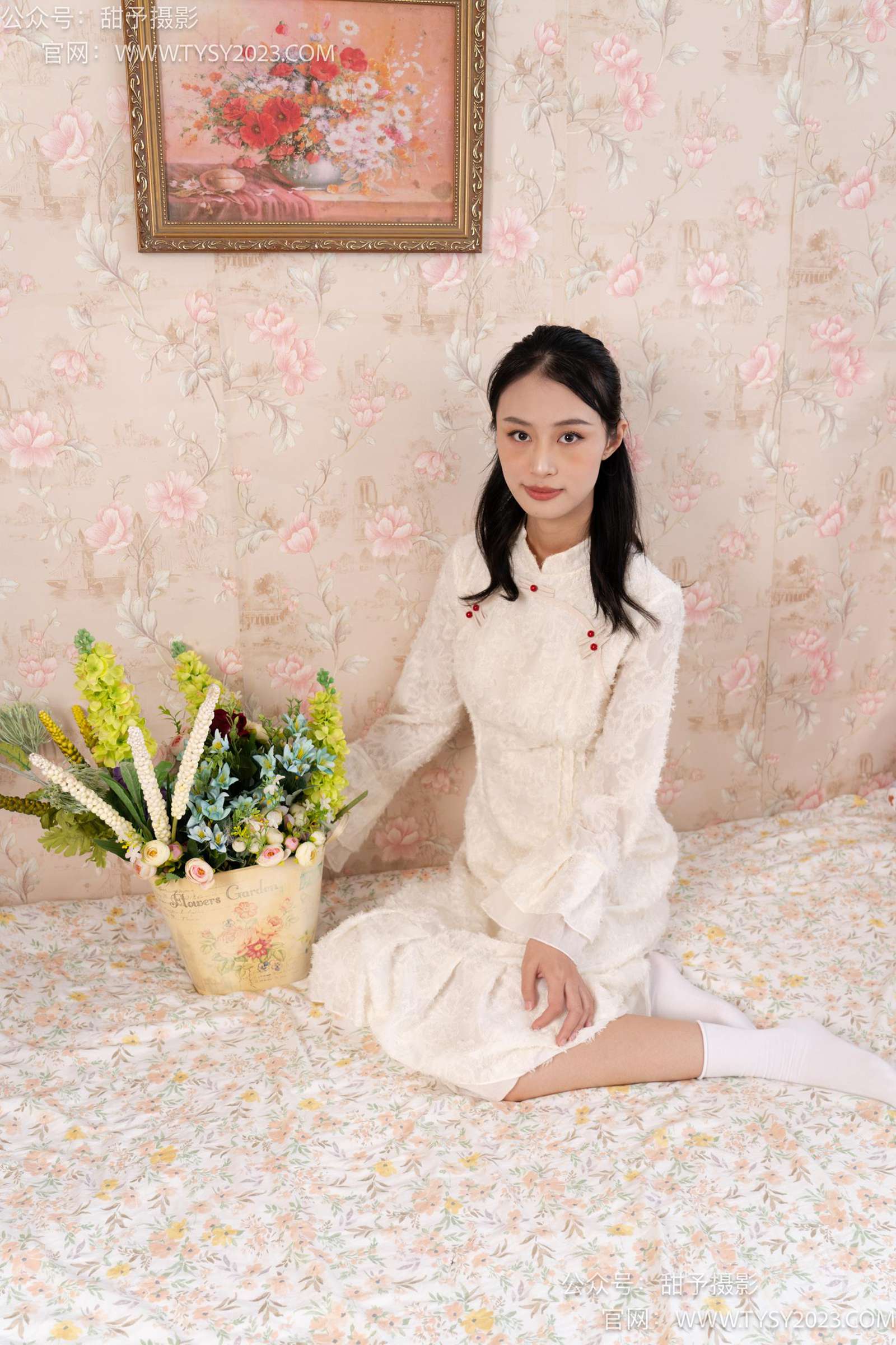 图片[56]-甜予摄影 NO.029 肉肉-高跟鞋、白棉袜、裸足[127P] – 速更版-美库