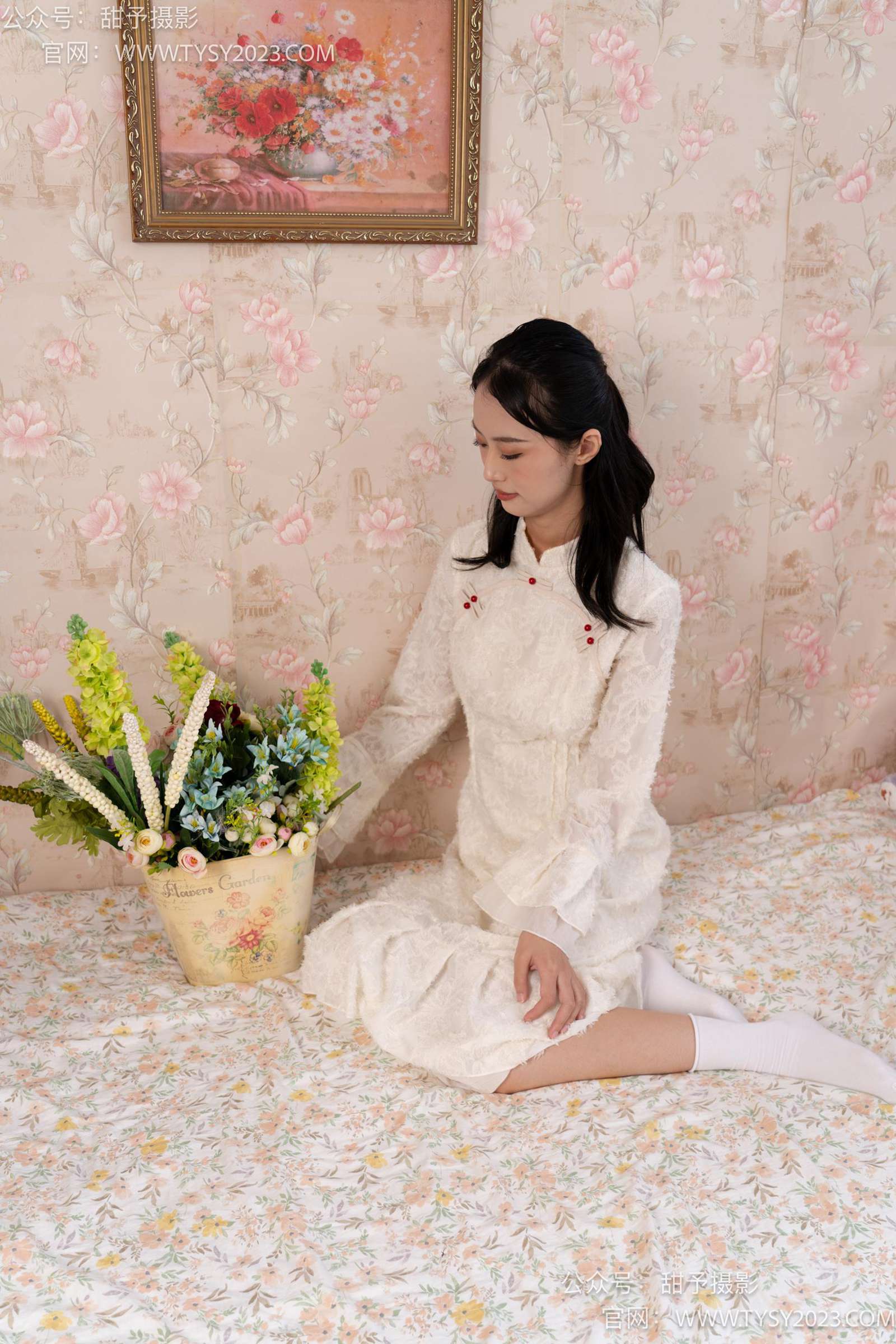 图片[57]-甜予摄影 NO.029 肉肉-高跟鞋、白棉袜、裸足[127P] – 速更版-美库