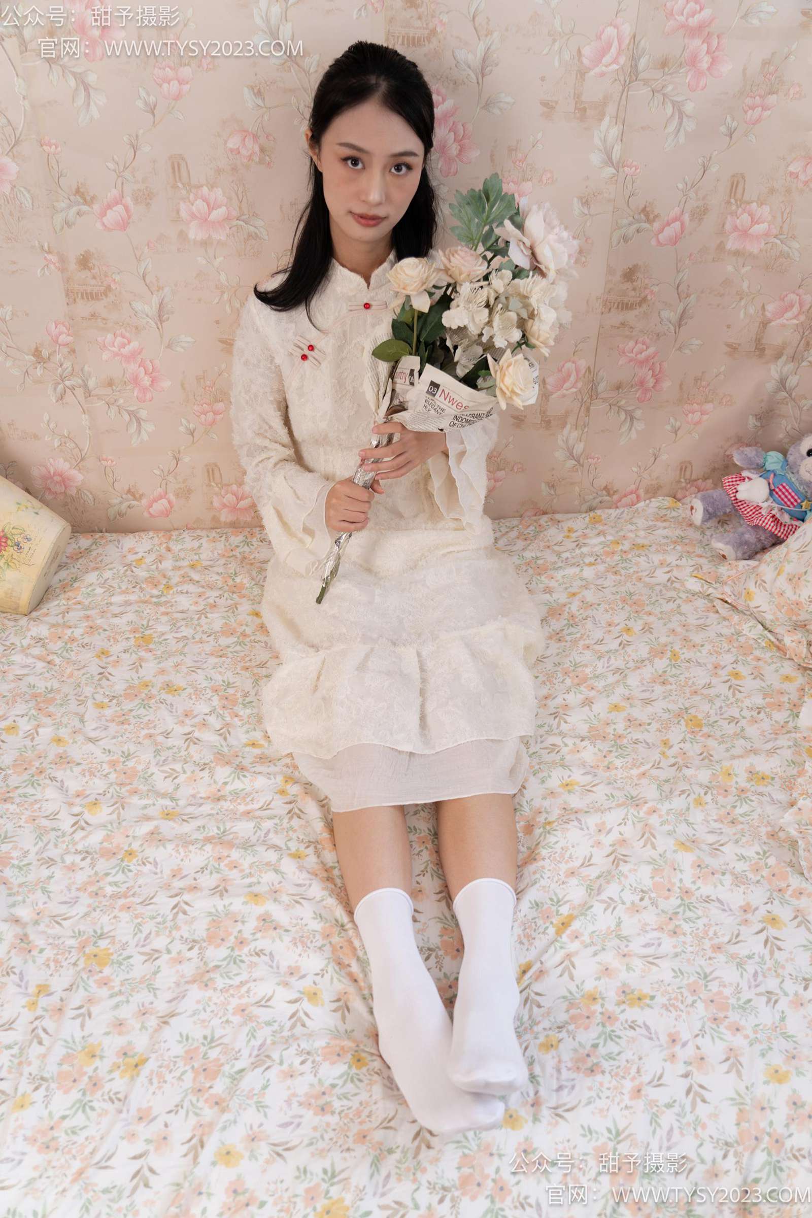 图片[64]-甜予摄影 NO.029 肉肉-高跟鞋、白棉袜、裸足[127P] – 速更版-美库