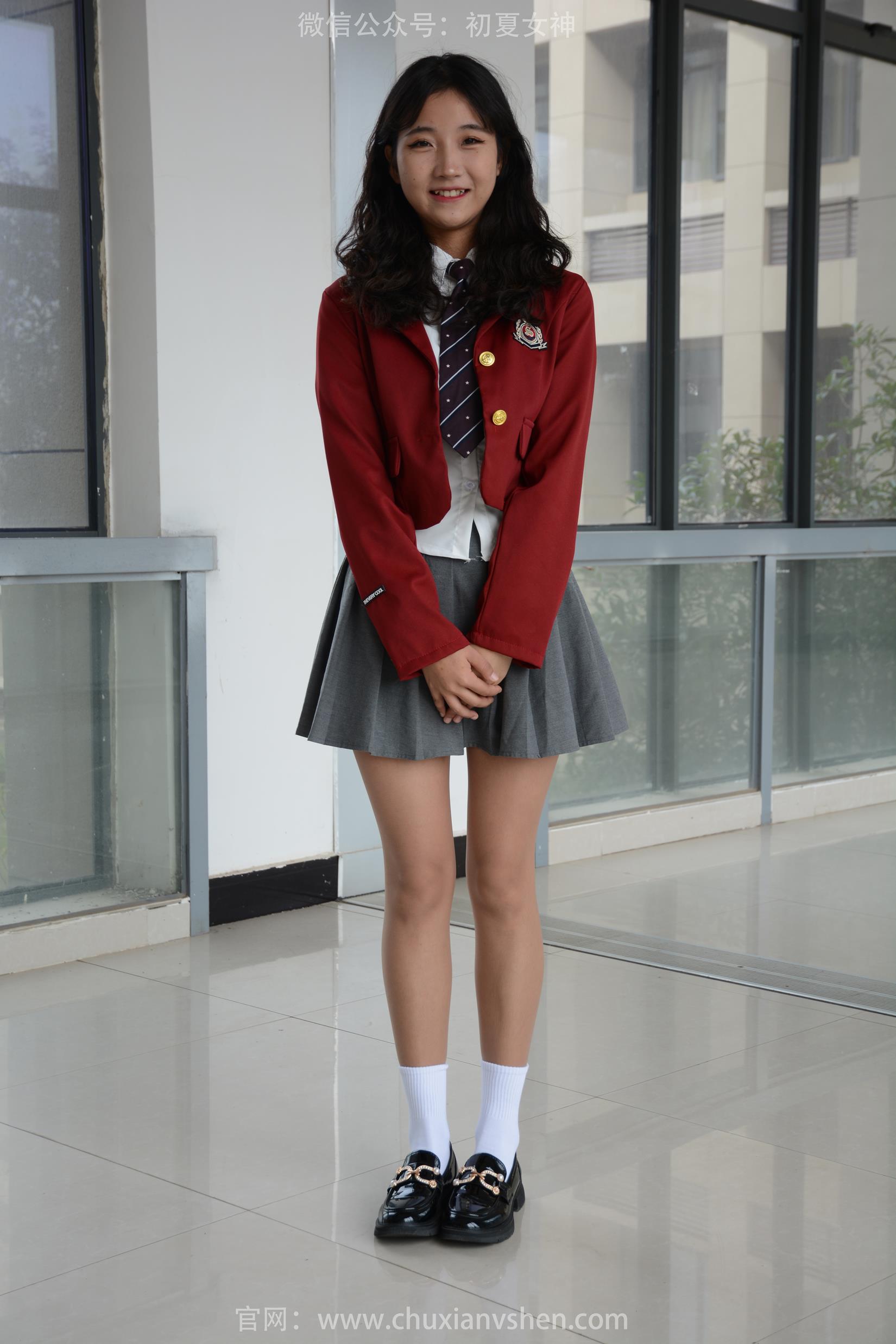 图片[126]-初夏女神 NO.167 点点 校园气息[140P] – 速更版-美库