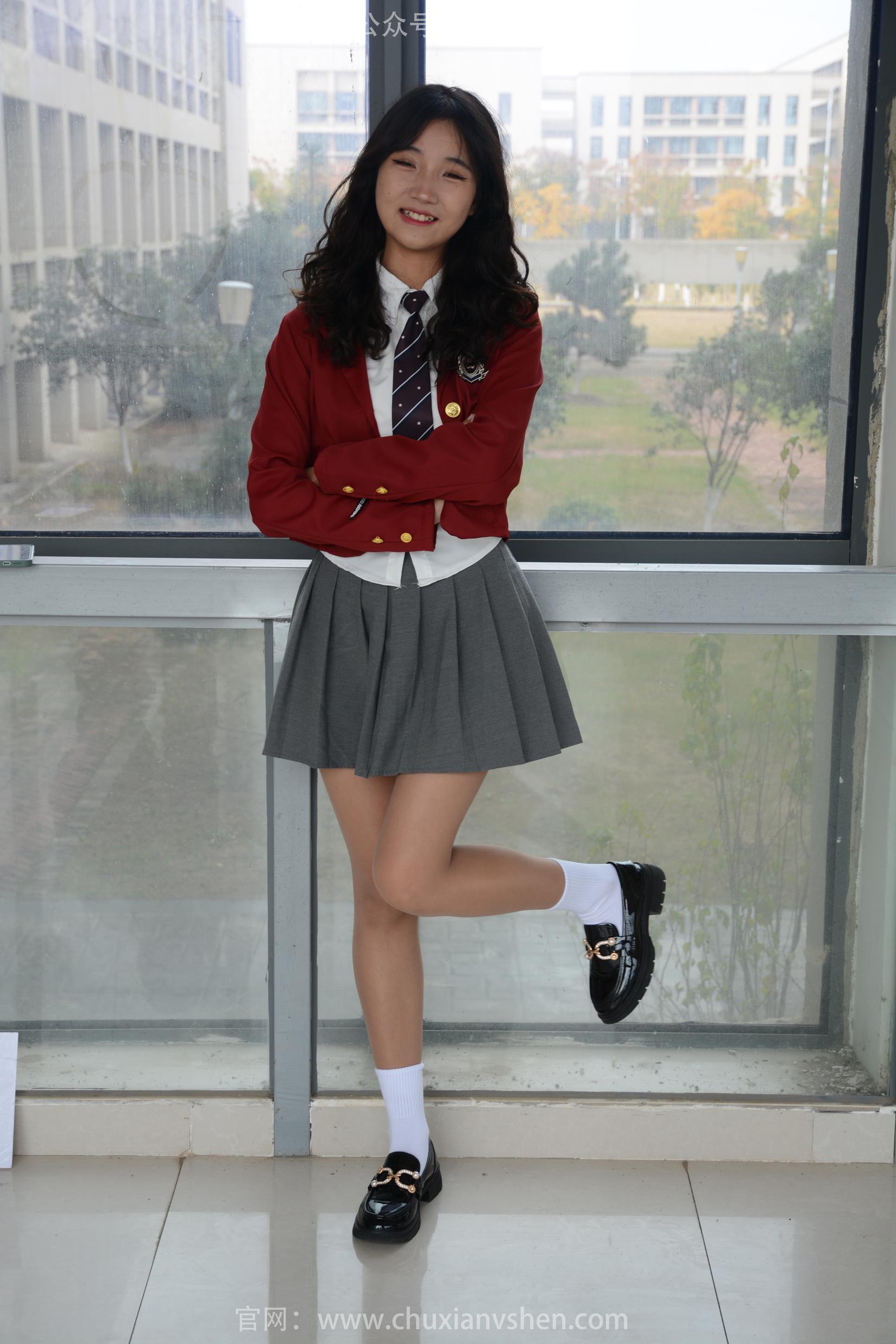 图片[135]-初夏女神 NO.167 点点 校园气息[140P] – 速更版-美库