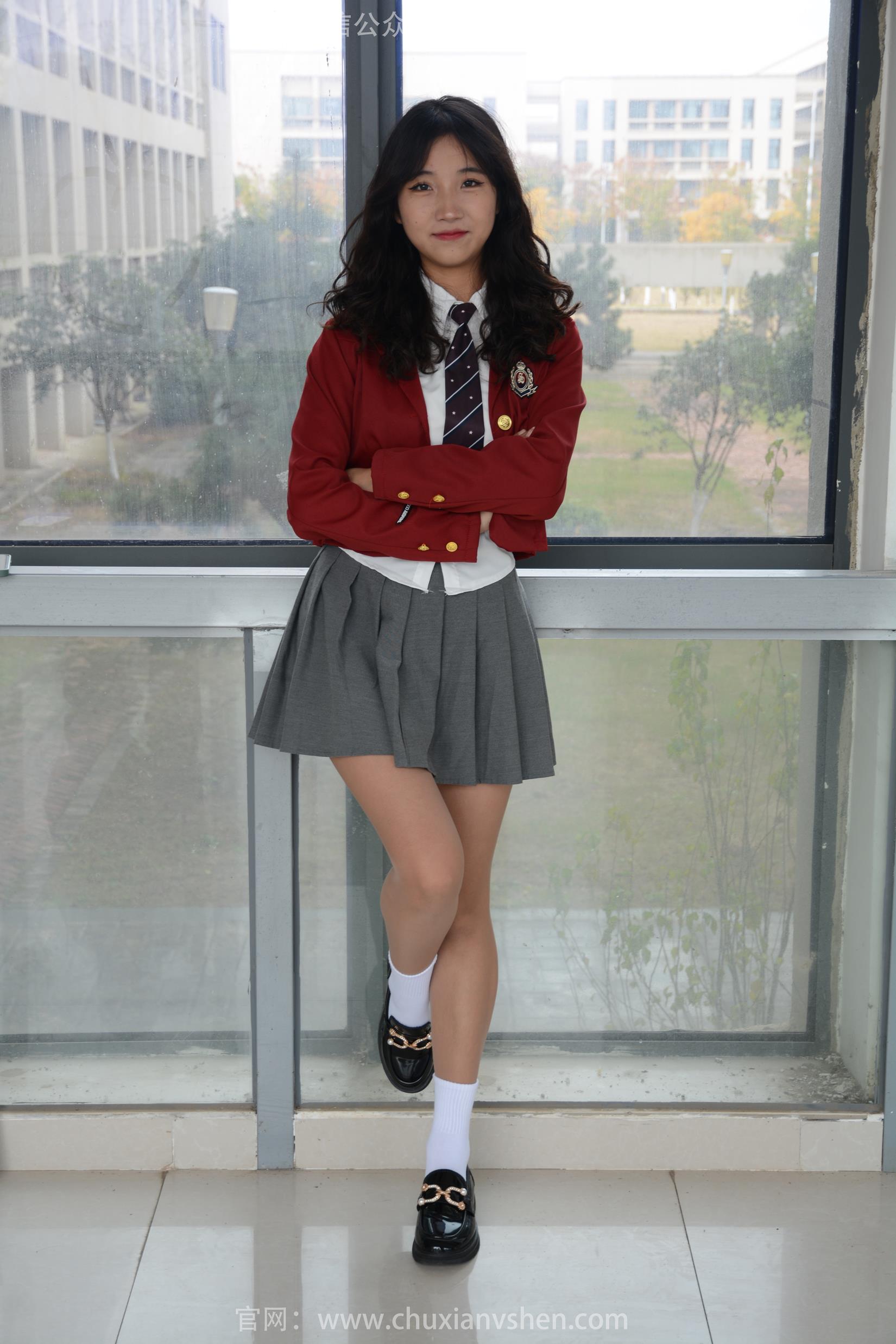 图片[136]-初夏女神 NO.167 点点 校园气息[140P] – 速更版-美库