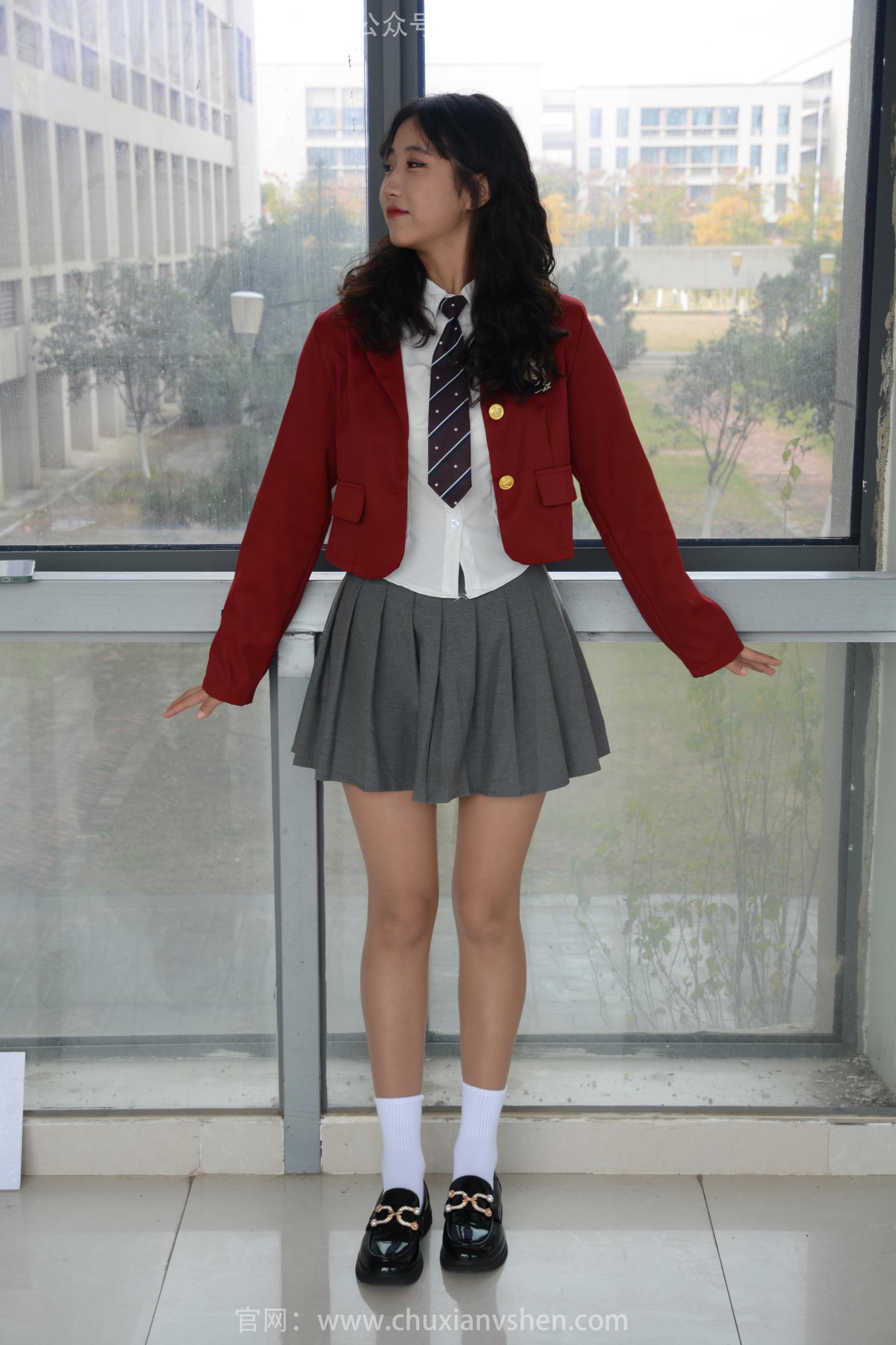 图片[137]-初夏女神 NO.167 点点 校园气息[140P] – 速更版-美库