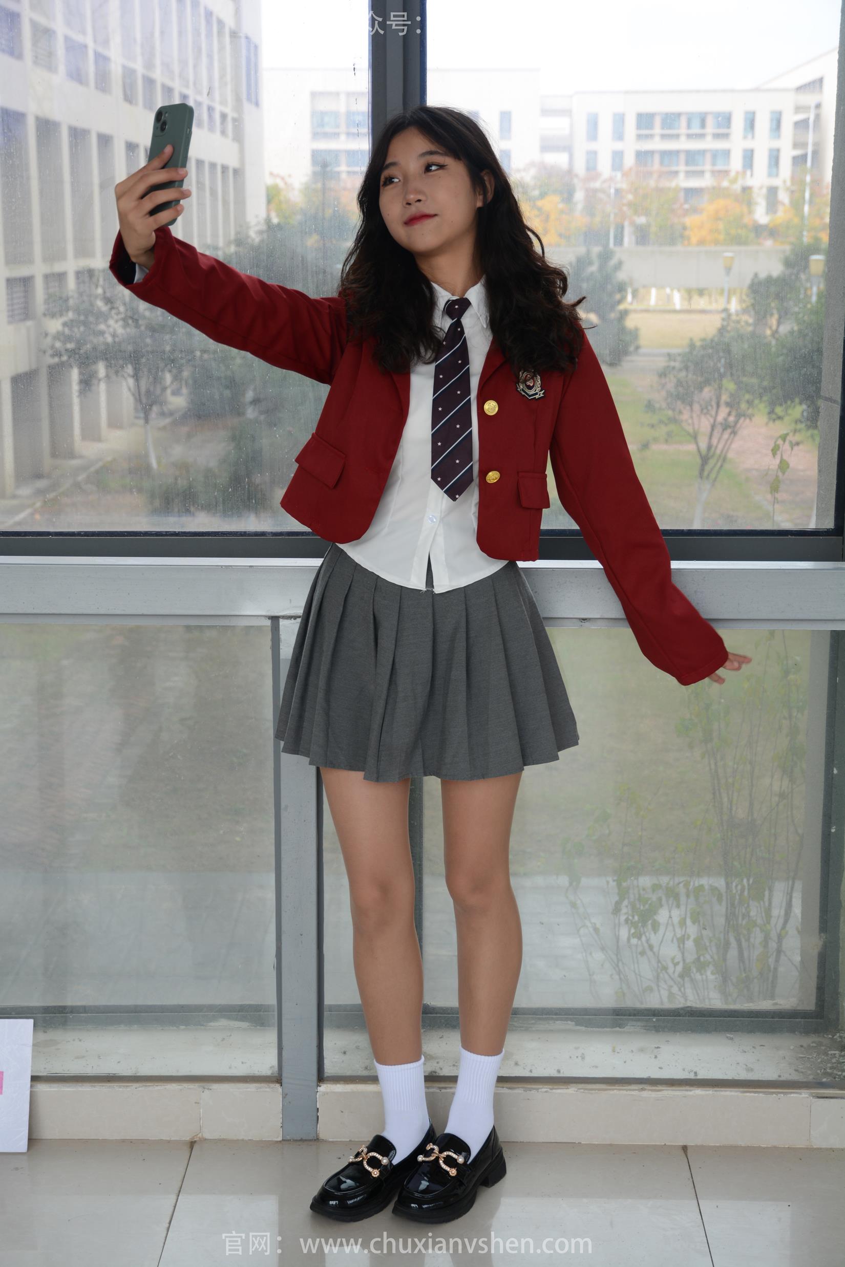 图片[138]-初夏女神 NO.167 点点 校园气息[140P] – 速更版-美库