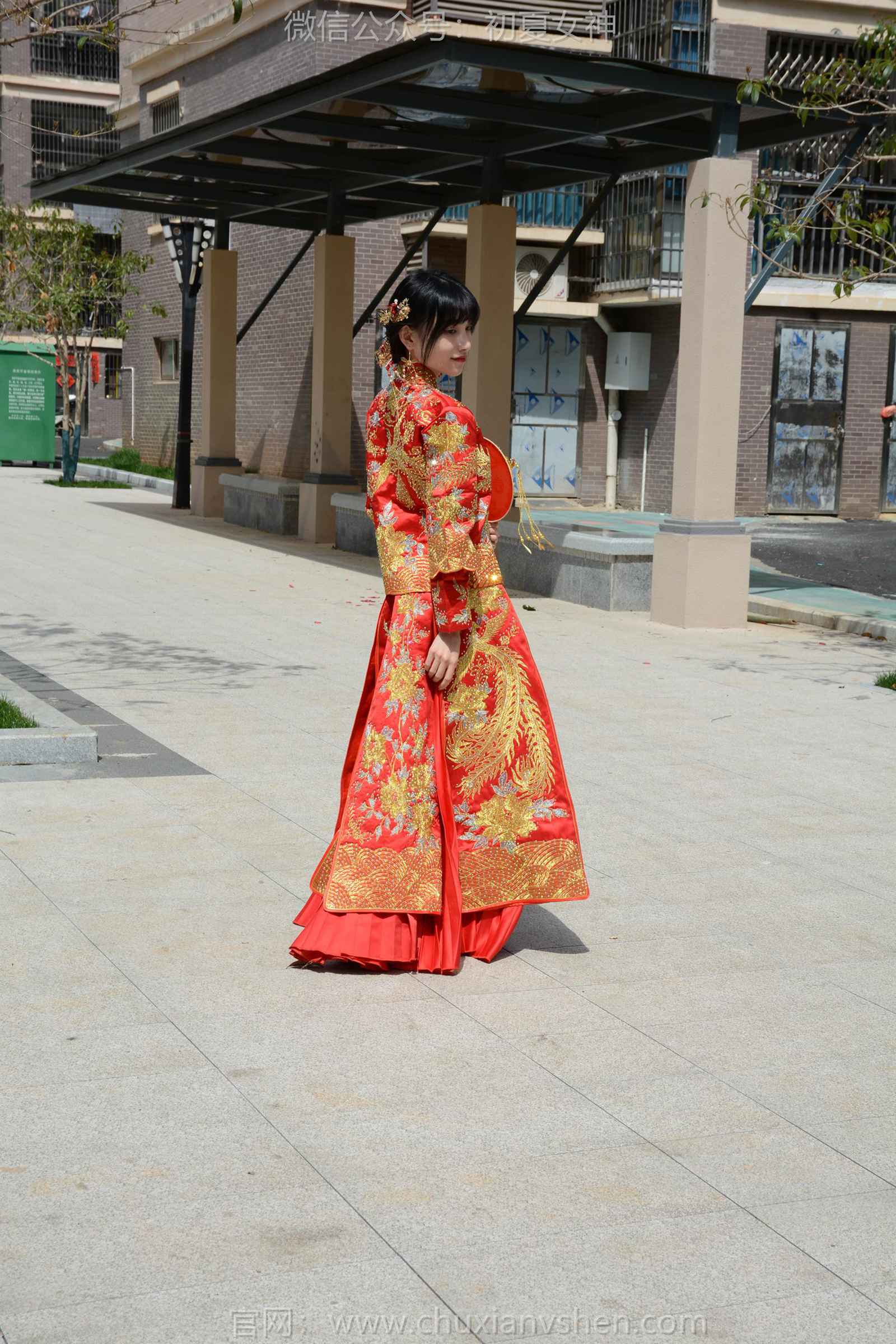 图片[18]-初夏女神 NO.169 柒柒 最美新娘[140P] – 速更版-美库