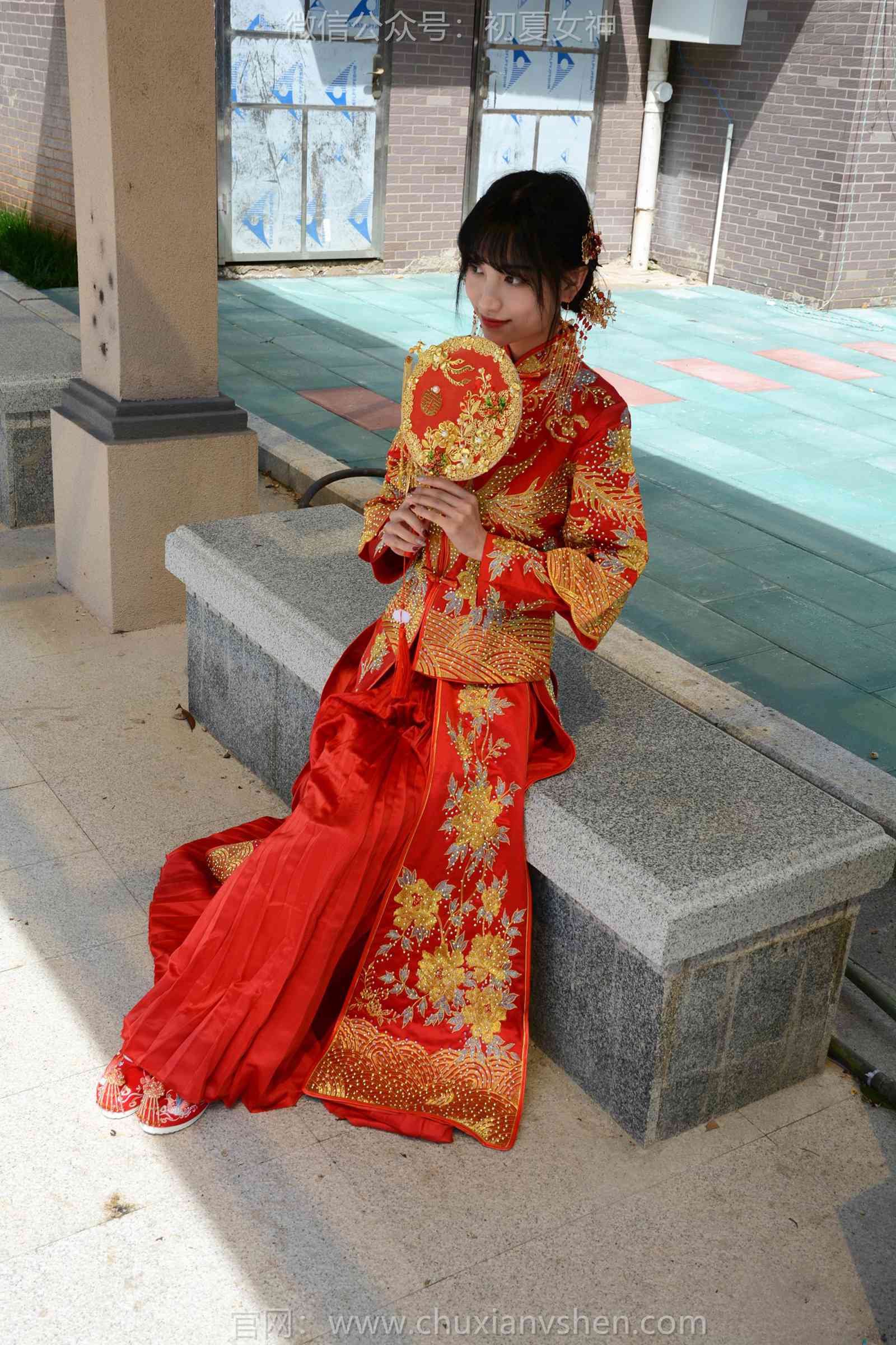 图片[19]-初夏女神 NO.169 柒柒 最美新娘[140P] – 速更版-美库