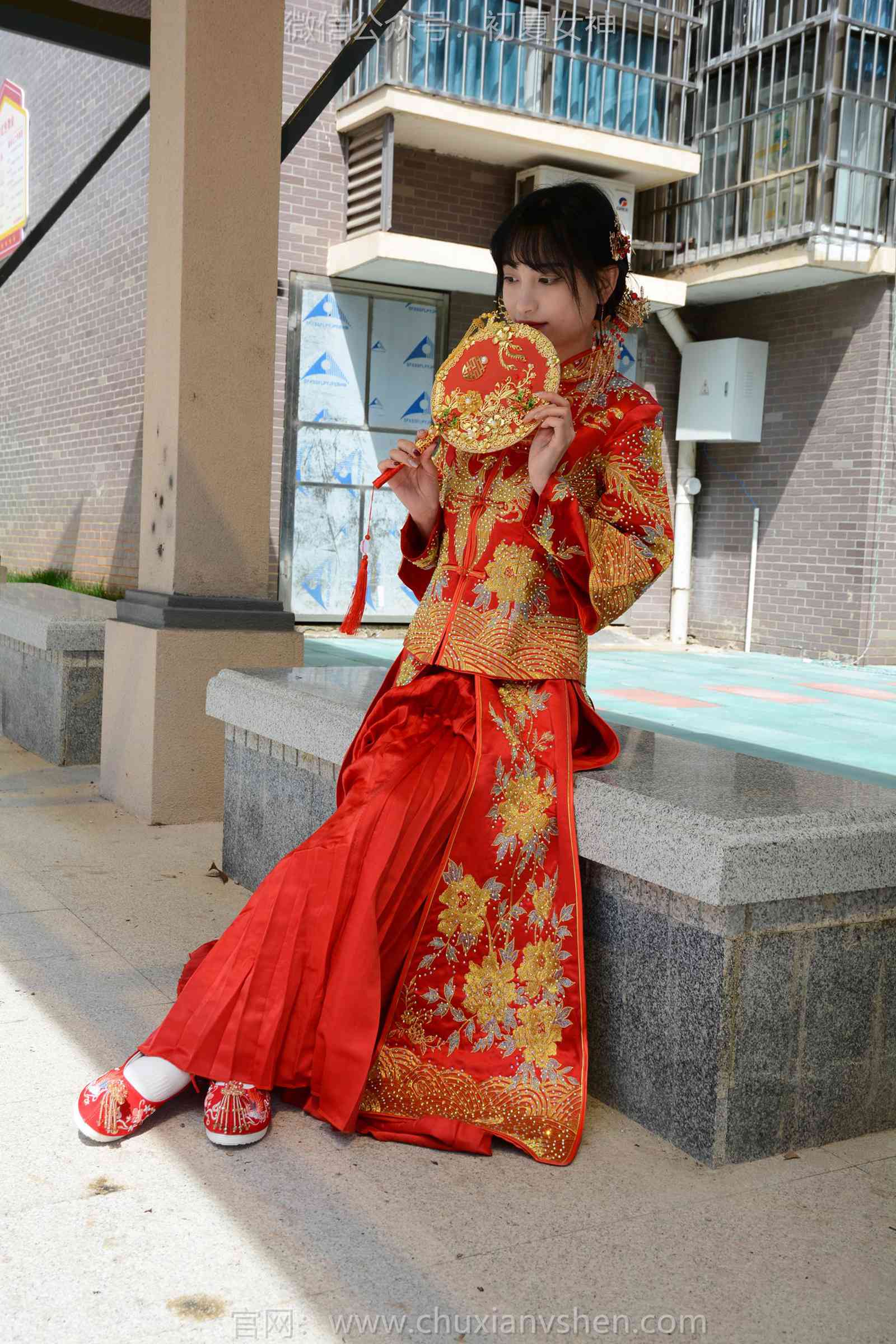 图片[23]-初夏女神 NO.169 柒柒 最美新娘[140P] – 速更版-美库