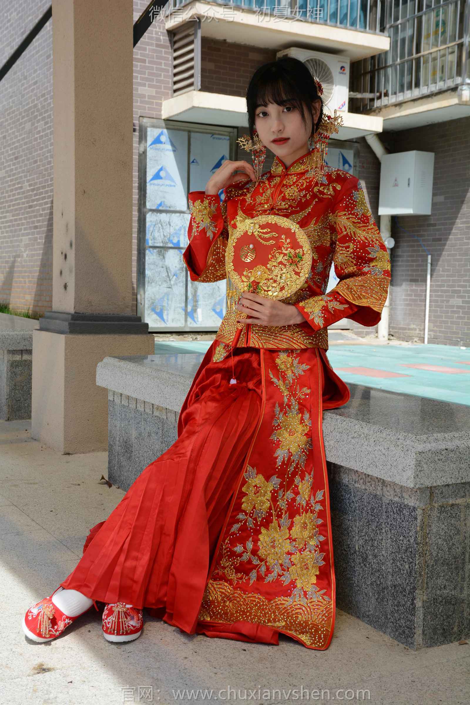 图片[25]-初夏女神 NO.169 柒柒 最美新娘[140P] – 速更版-美库