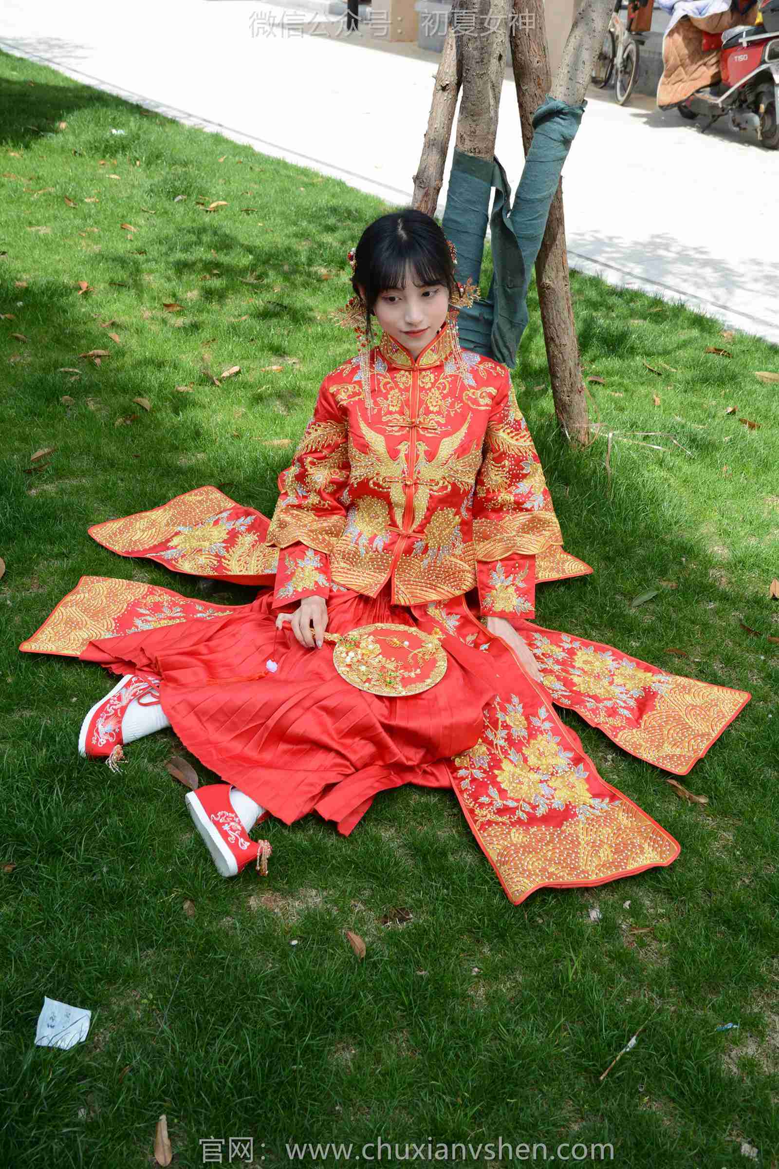 图片[35]-初夏女神 NO.169 柒柒 最美新娘[140P] – 速更版-美库